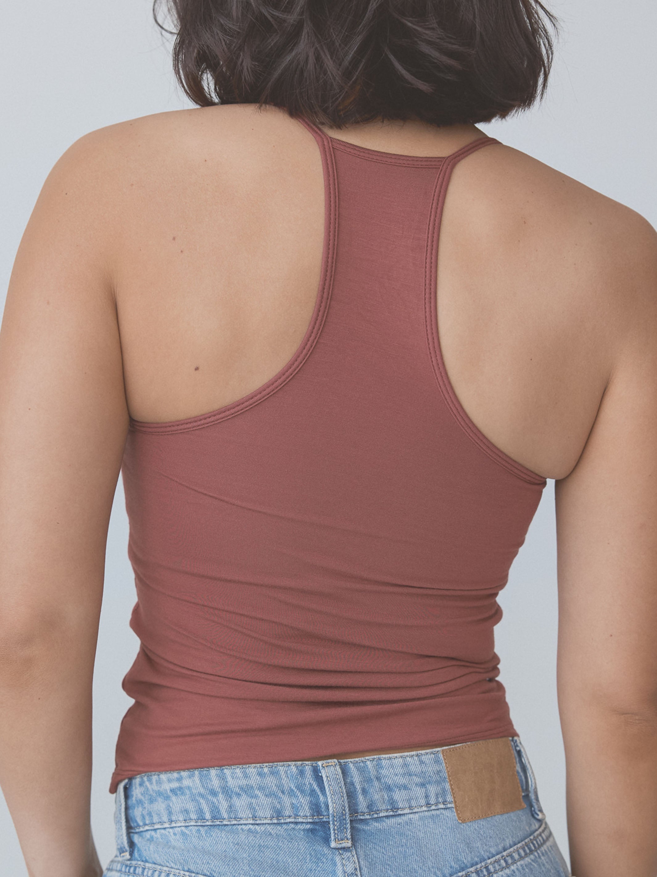 Strappy Racerback Support Top ā Built-In Padding