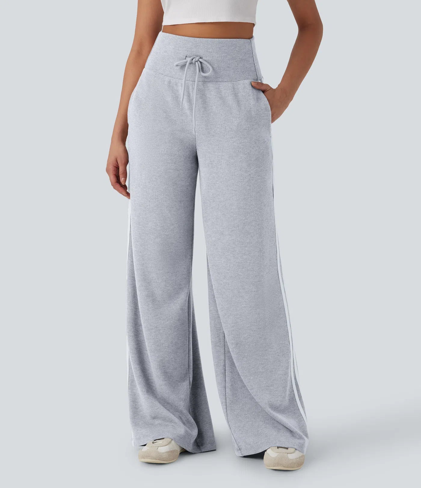 The Luxe Ribbed Lounge Set β High-Waisted Comfort Meets Effortless Chic
