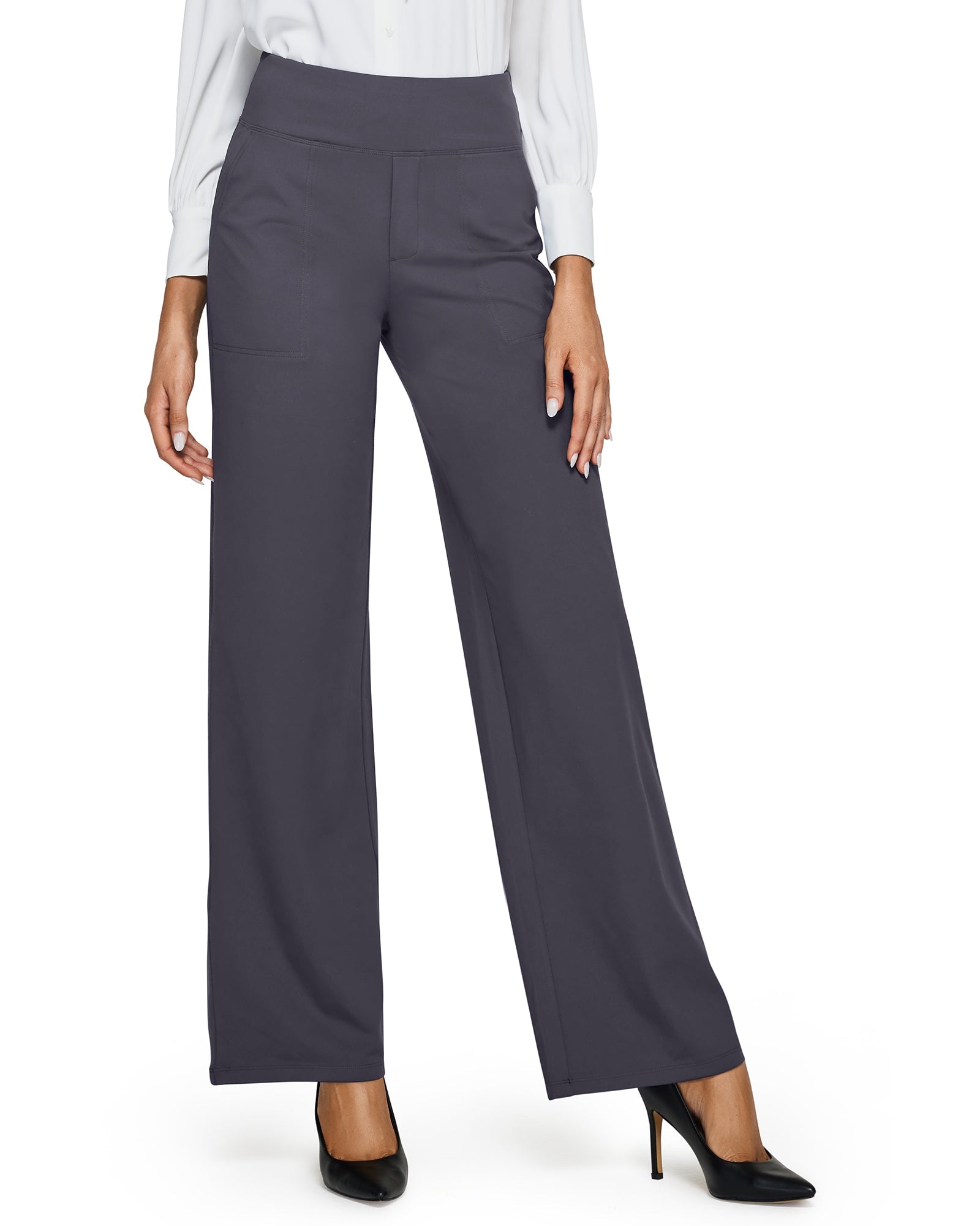 The Loose High-Waist Pants β Effortless Business Chic