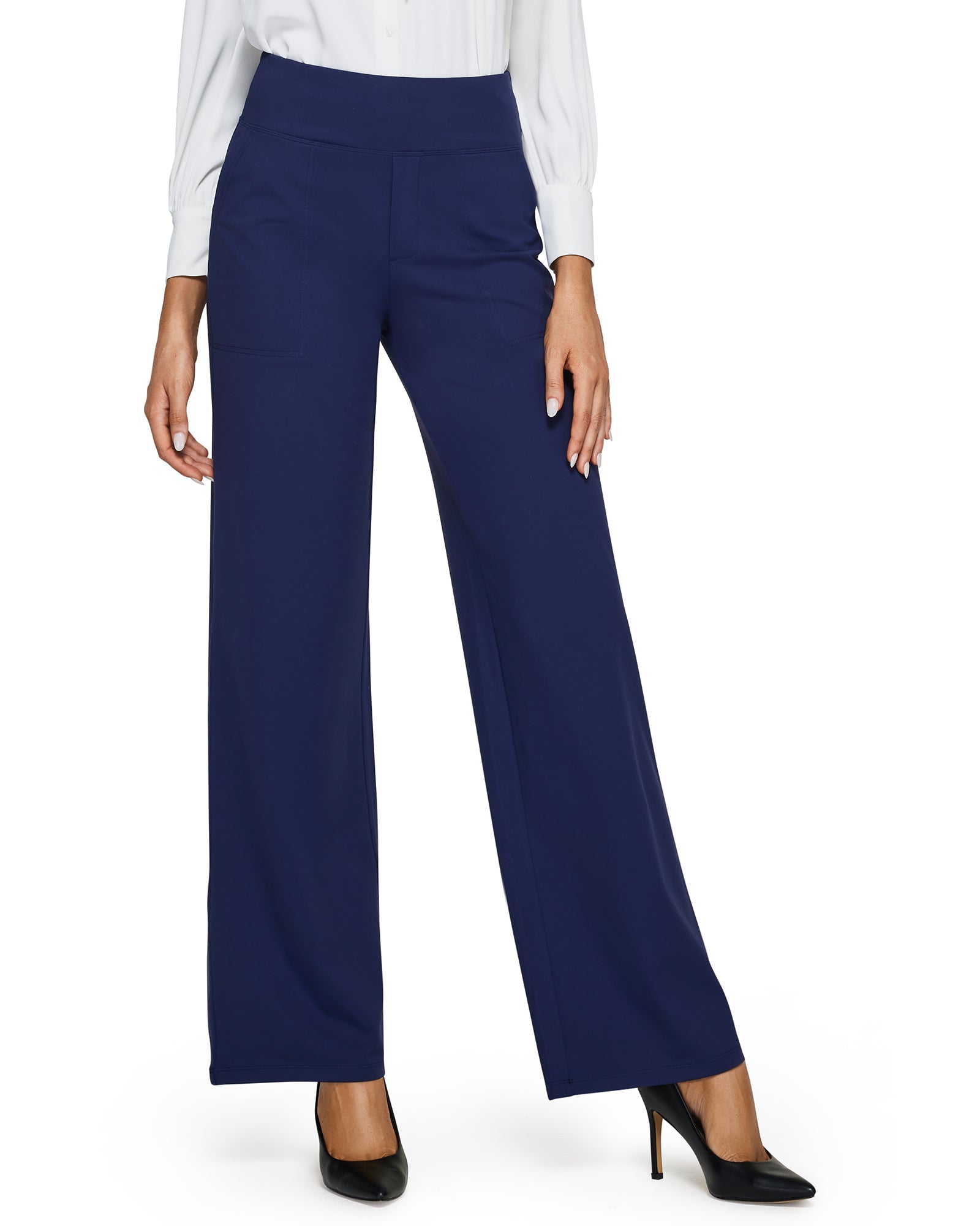 The Loose High-Waist Pants β Effortless Business Chic
