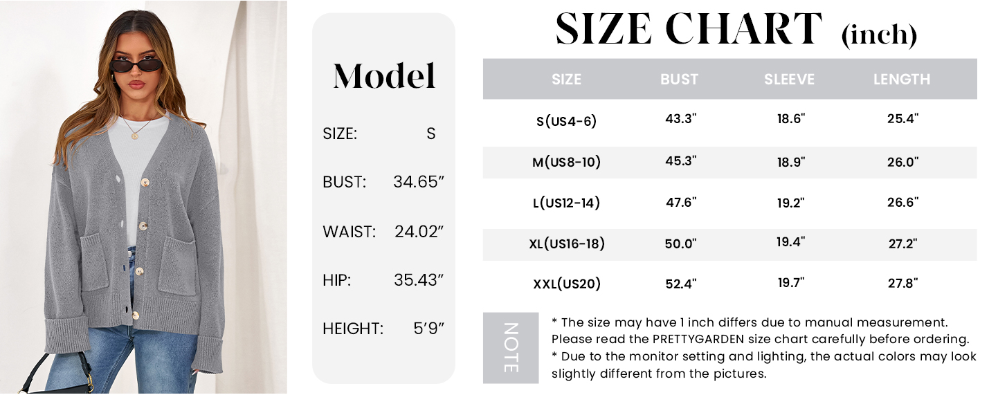 Oversized Chunky Knit Cardigan β V-Neck Button Front