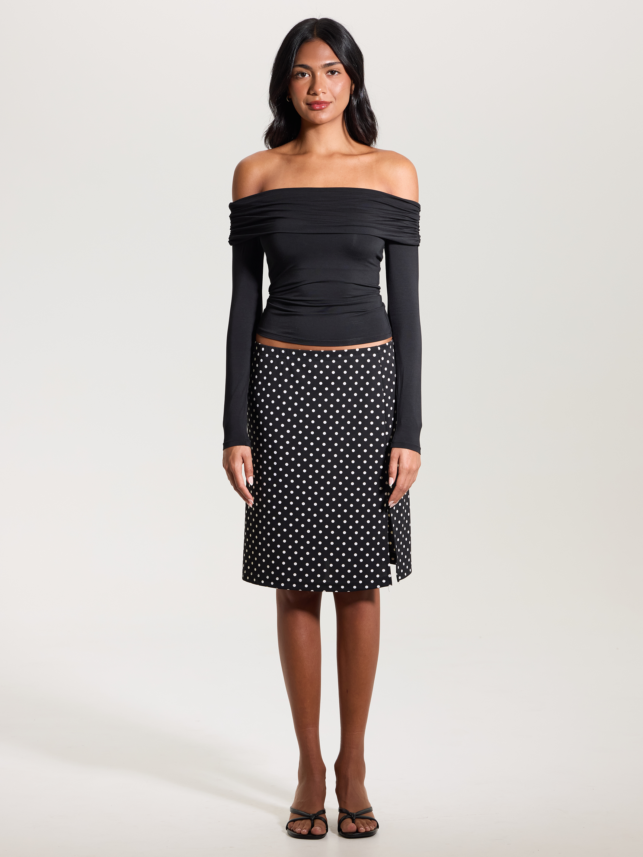 Folded Rib Long Sleeve – Built-In Padding