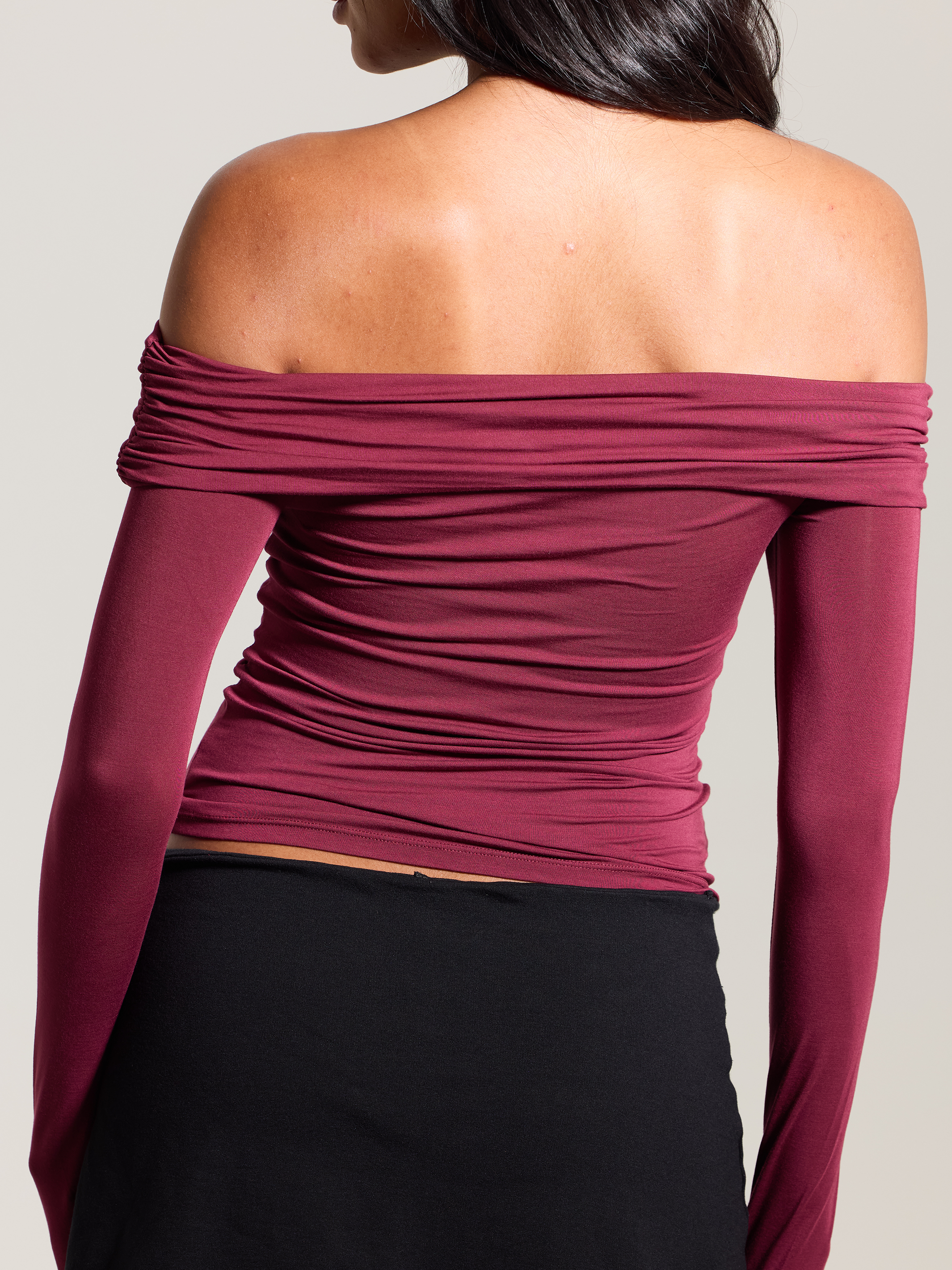 Folded Rib Long Sleeve – Built-In Padding