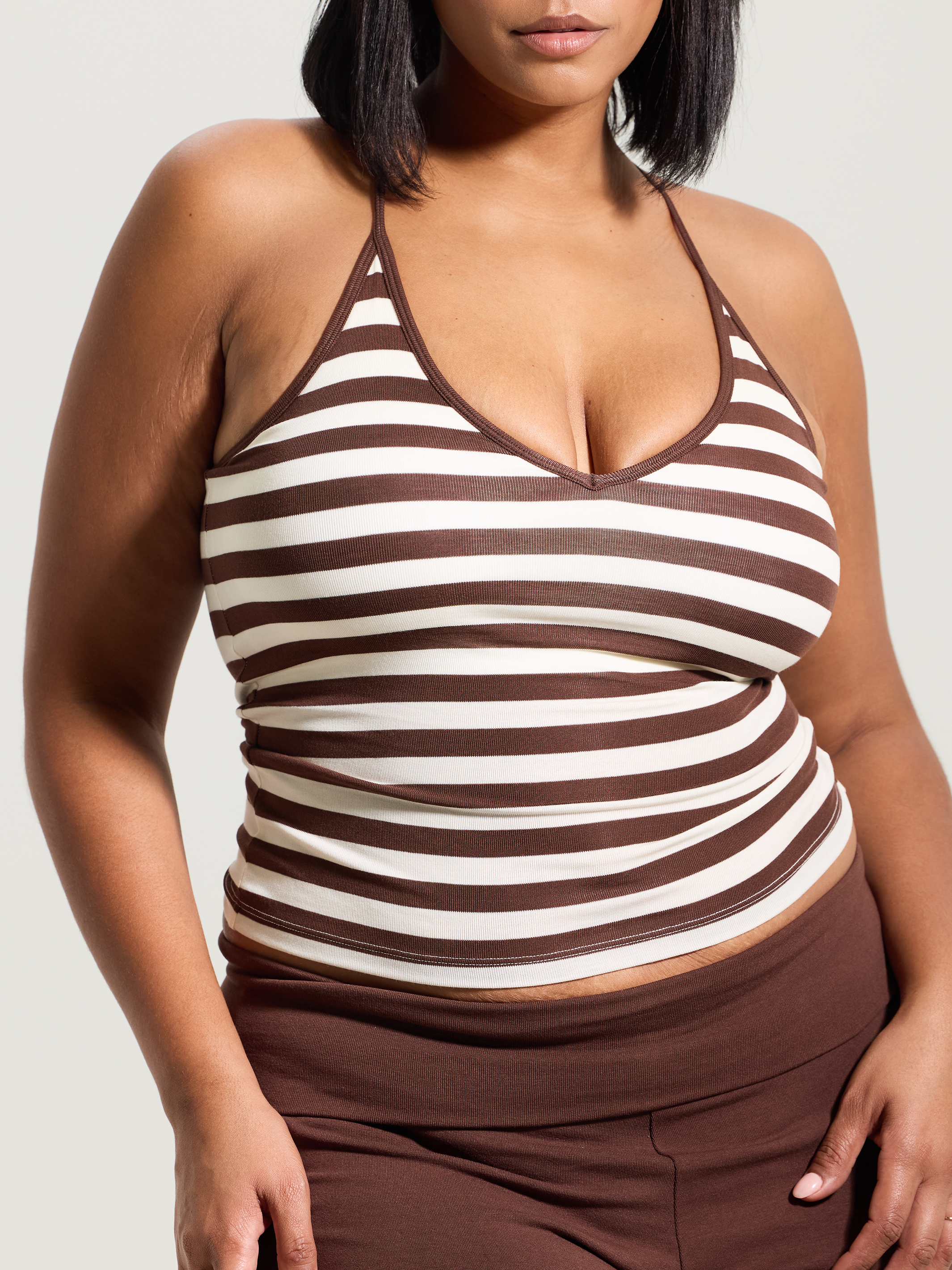 Strappy Racerback Support Top ā Built-In Padding