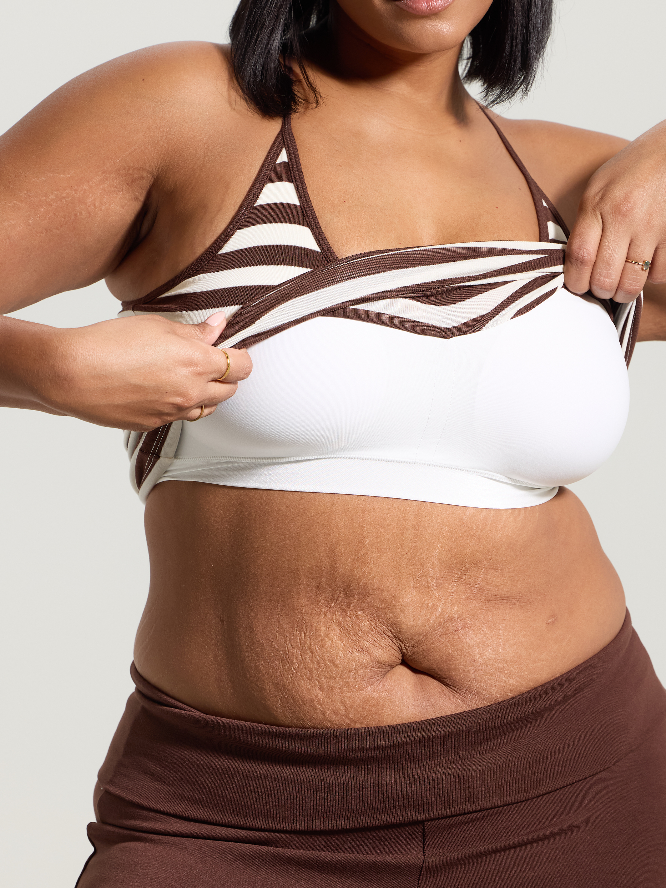 Strappy Racerback Support Top ā Built-In Padding