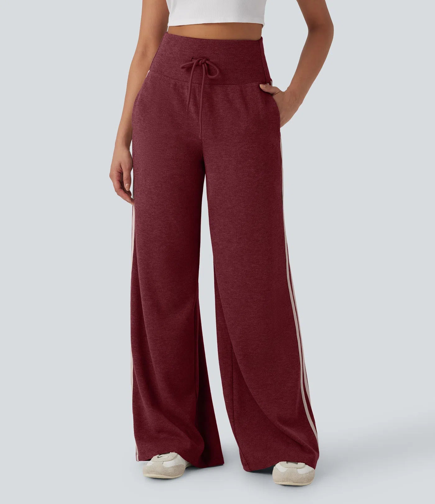 The Luxe Ribbed Lounge Set β High-Waisted Comfort Meets Effortless Chic