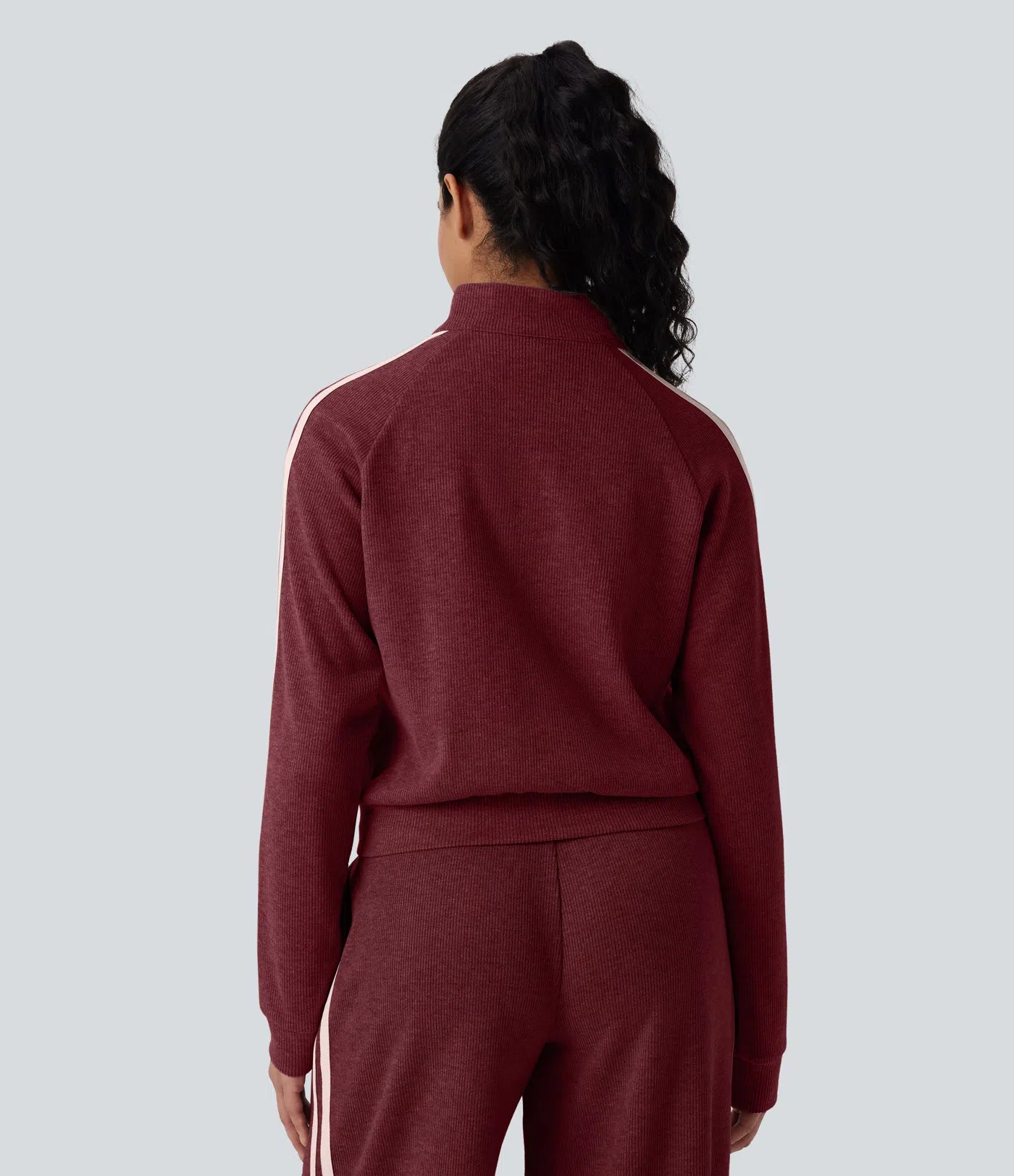 The Luxe Ribbed Lounge Set β High-Waisted Comfort Meets Effortless Chic