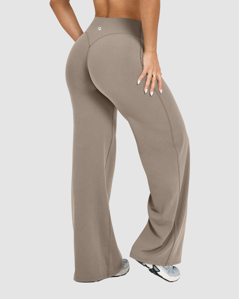 High-Waist Stretch Pants β Soft Straight Leg