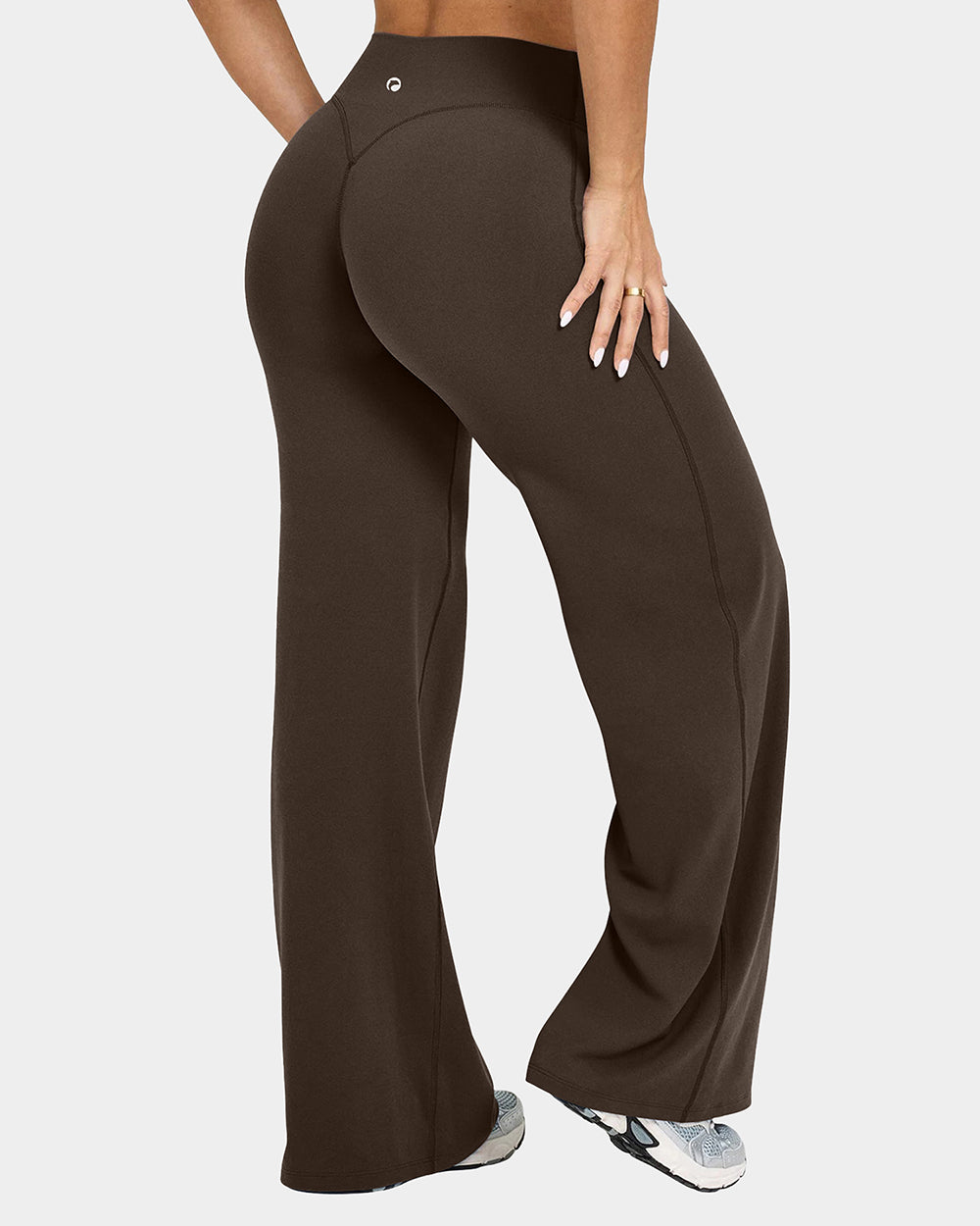 High-Waist Stretch Pants β Soft Straight Leg