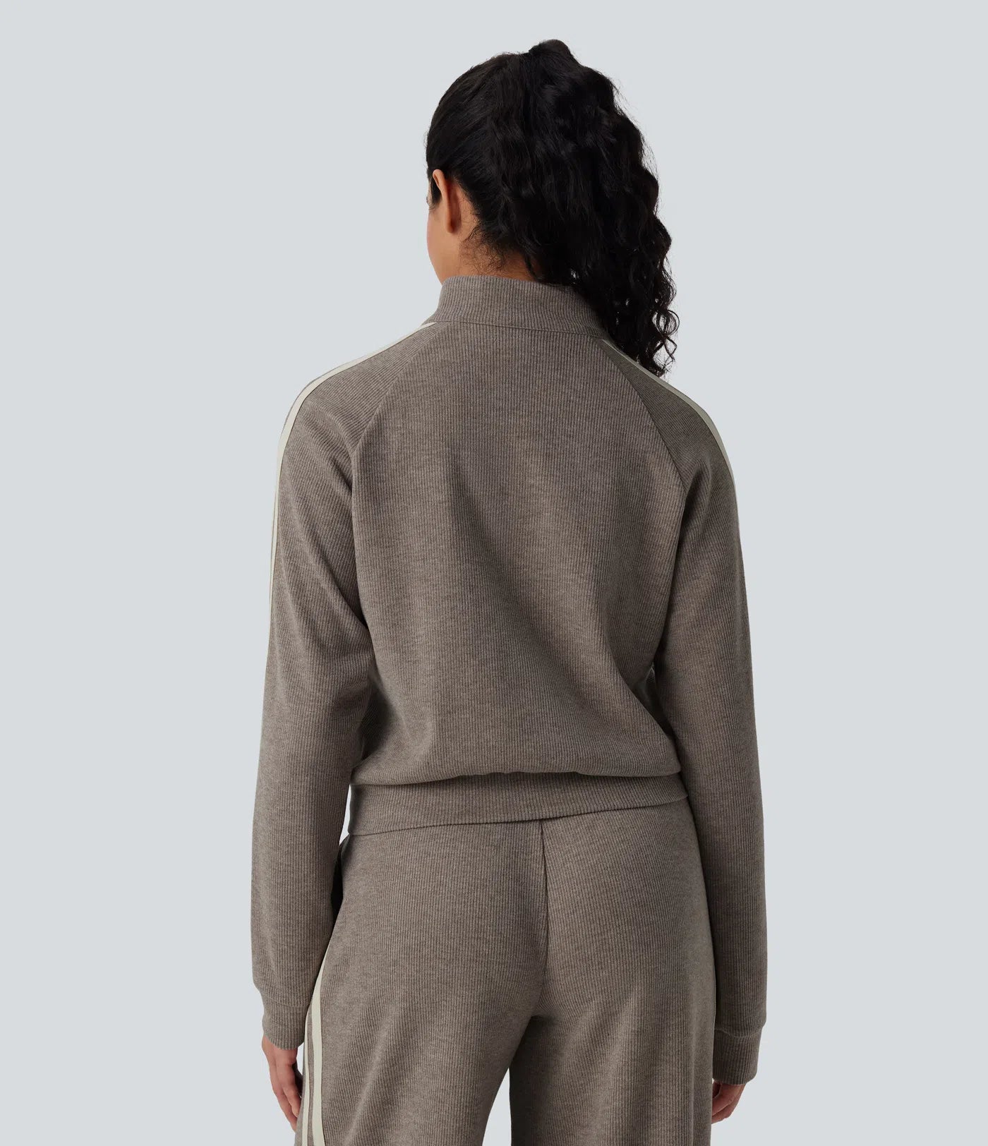 The Luxe Ribbed Lounge Set β High-Waisted Comfort Meets Effortless Chic