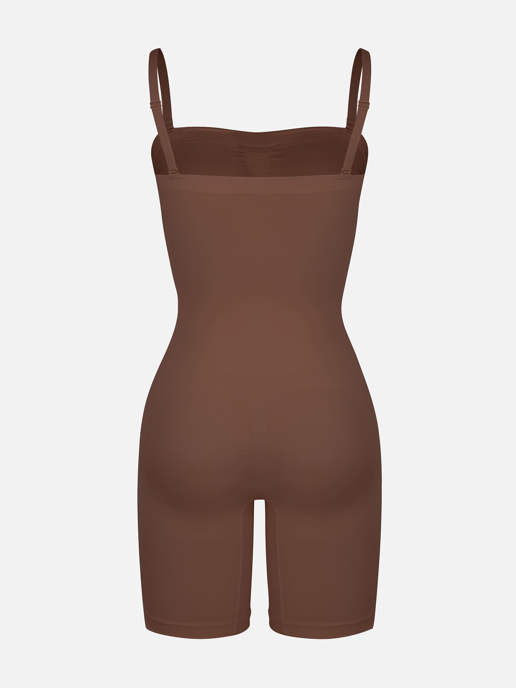 Feelingirl Strapless Seamless Bodysuit with Removable Straps