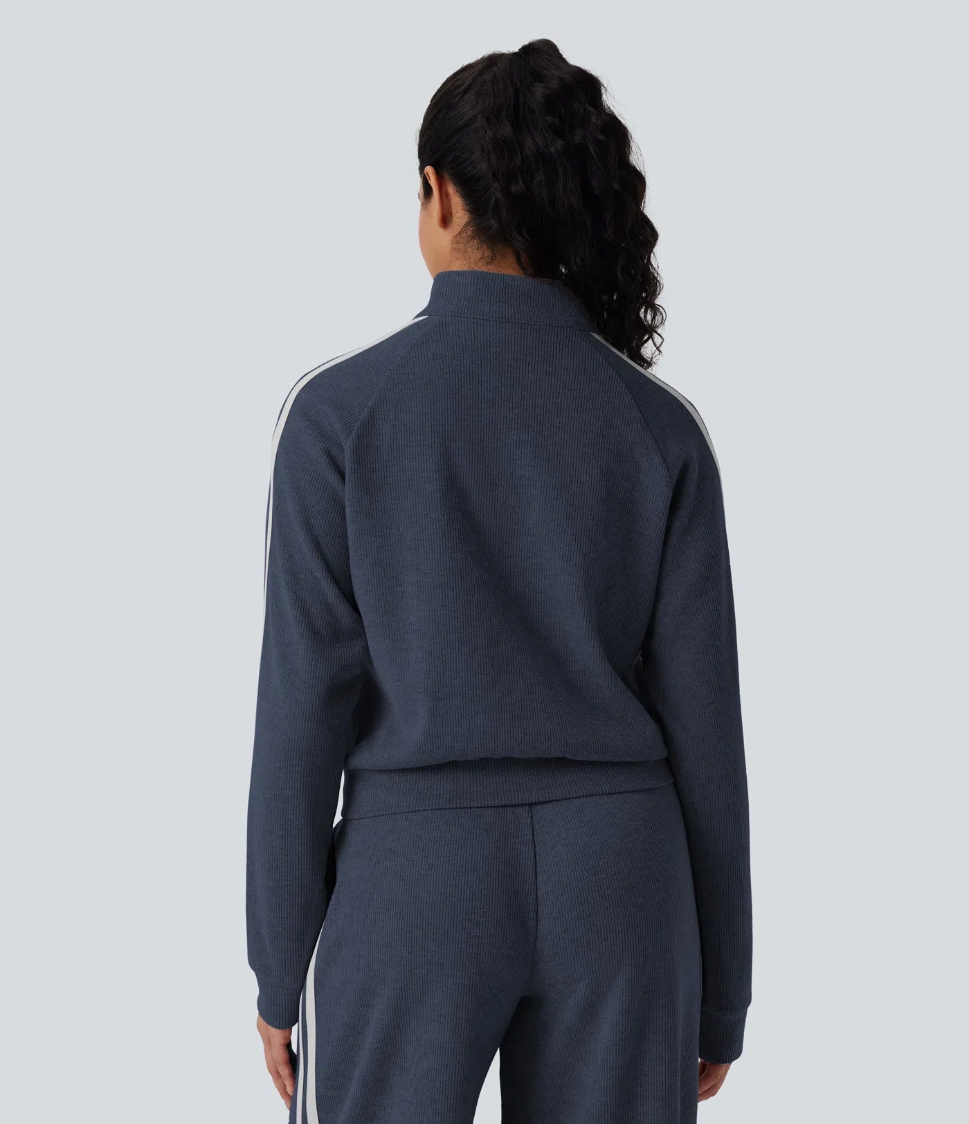 The Luxe Ribbed Lounge Set β High-Waisted Comfort Meets Effortless Chic