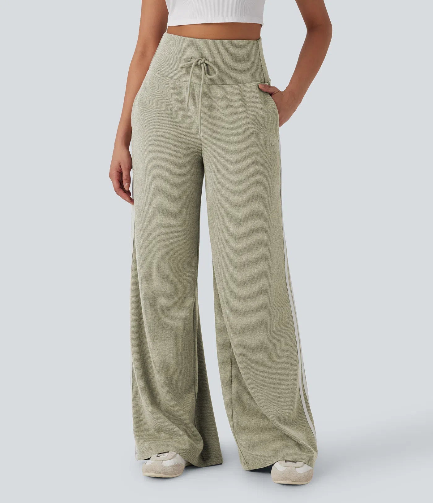 The Luxe Ribbed Lounge Set β High-Waisted Comfort Meets Effortless Chic
