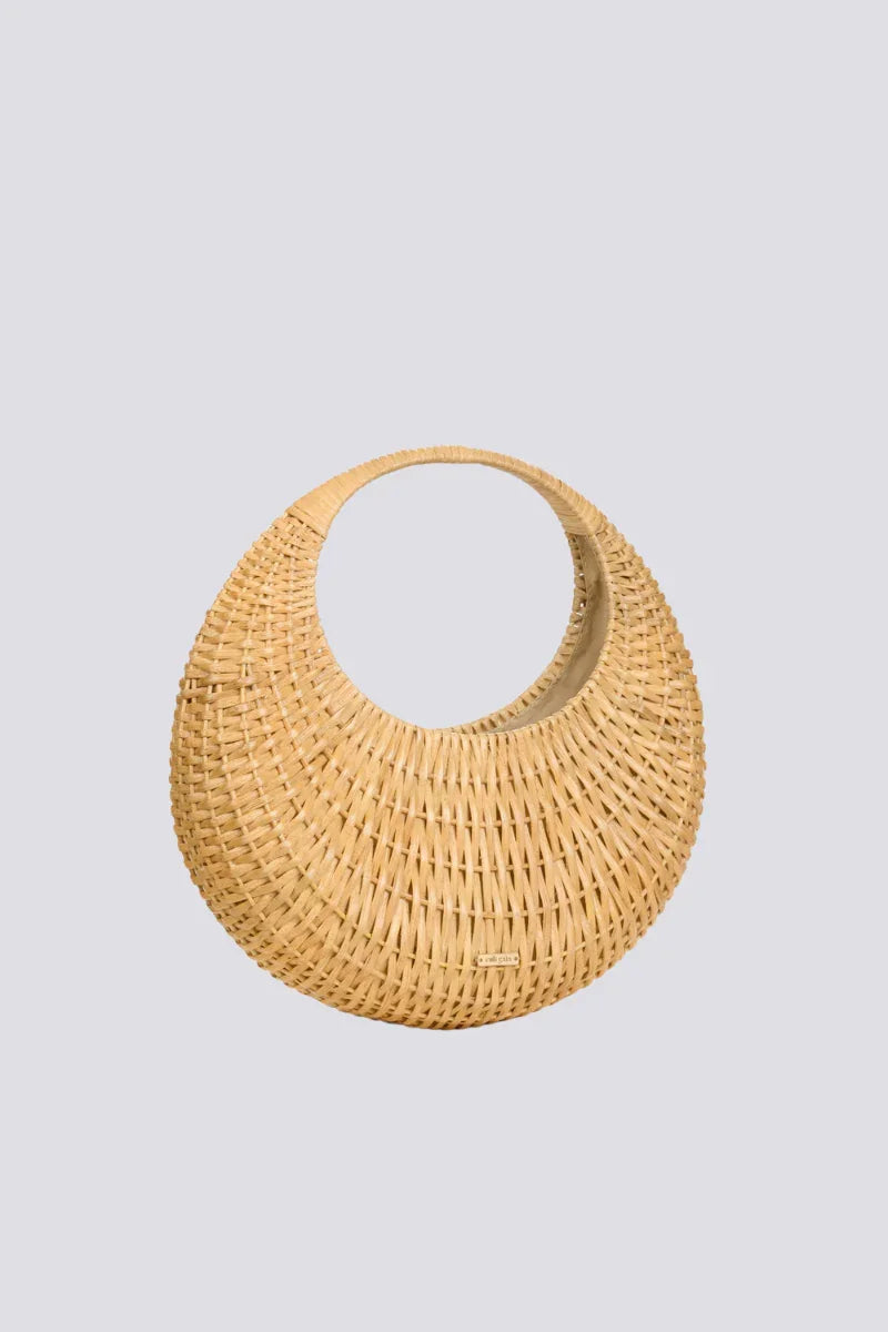 Alison Woven Round Bag