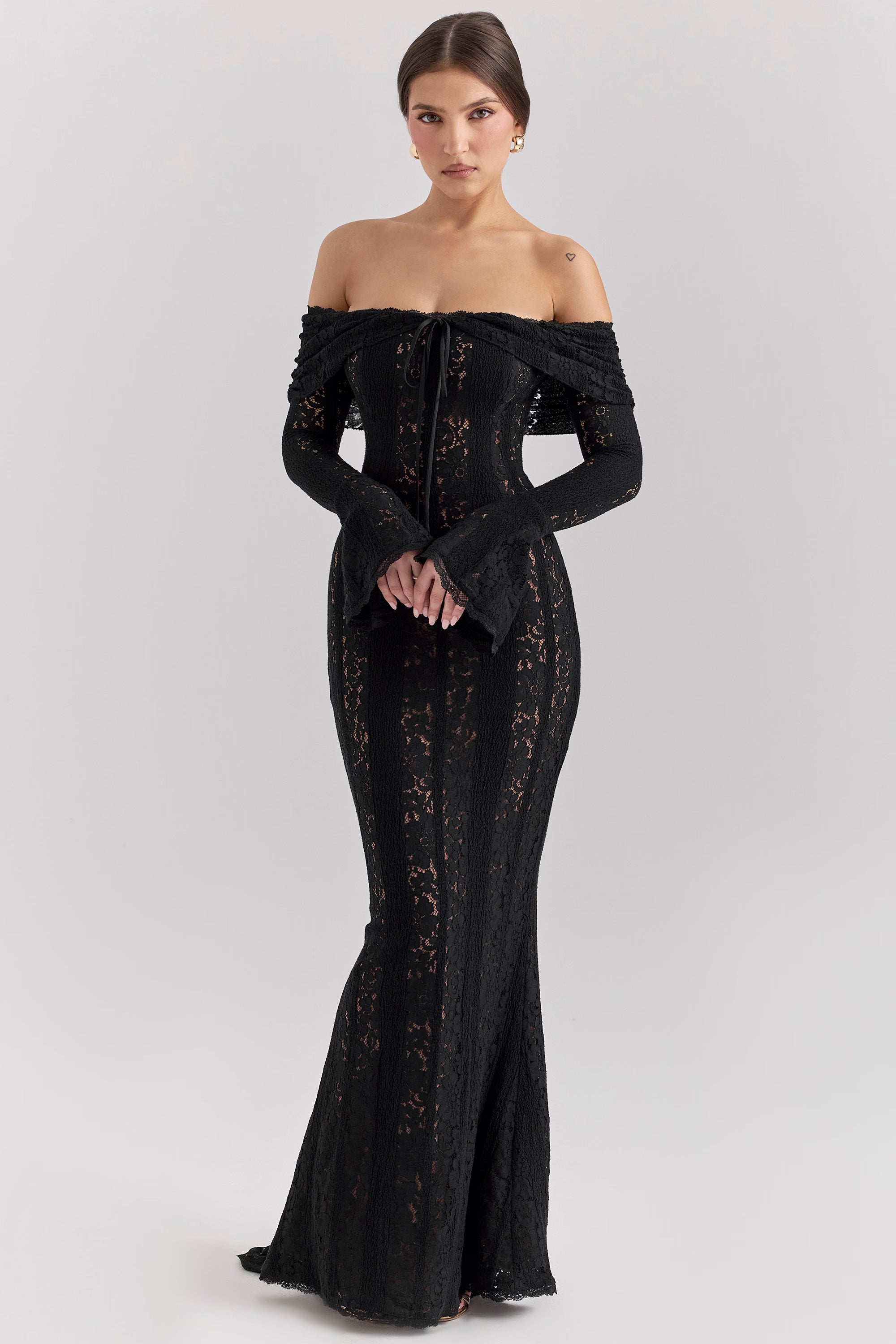 Belle Maxi Dress - Black