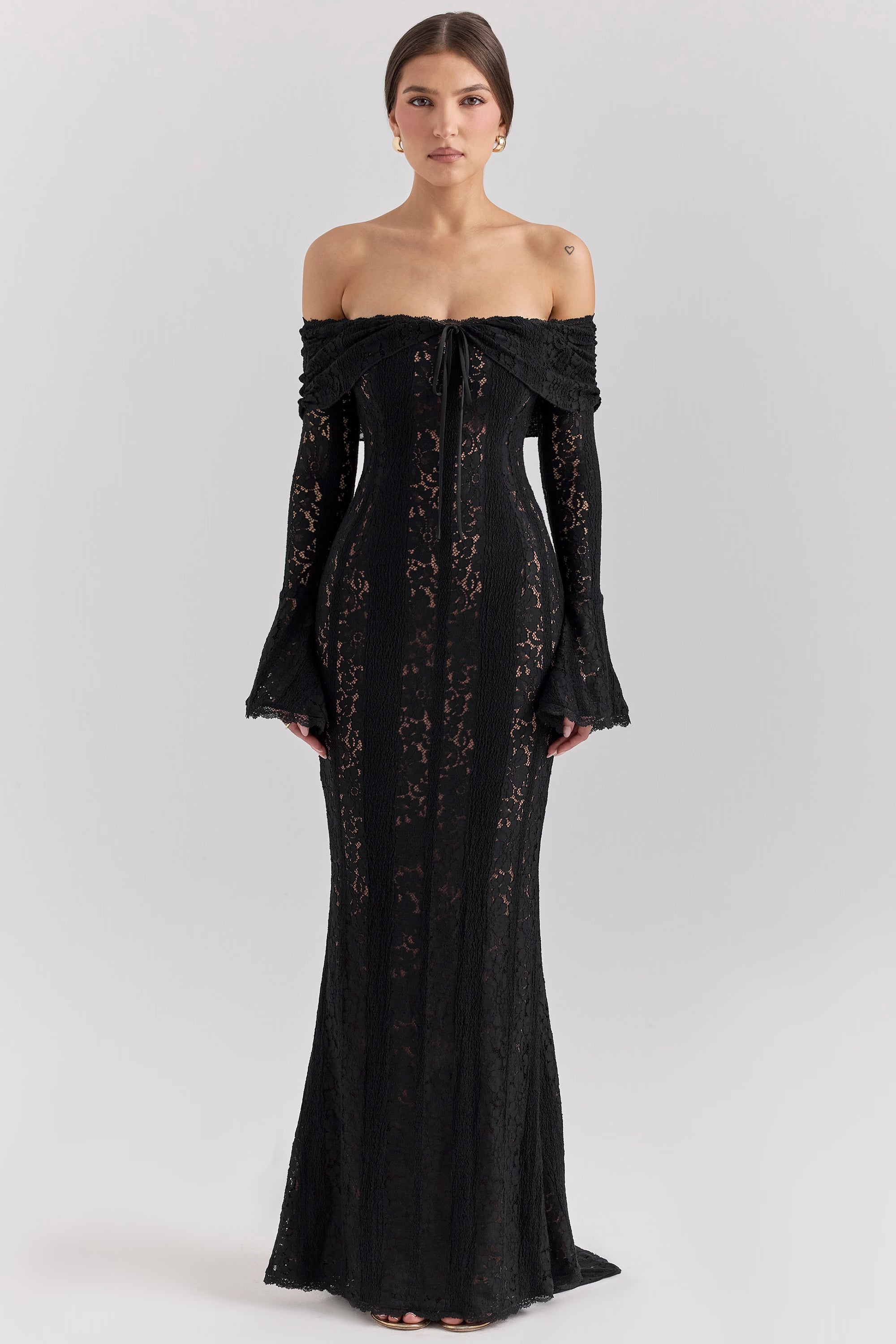 Belle Maxi Dress - Black