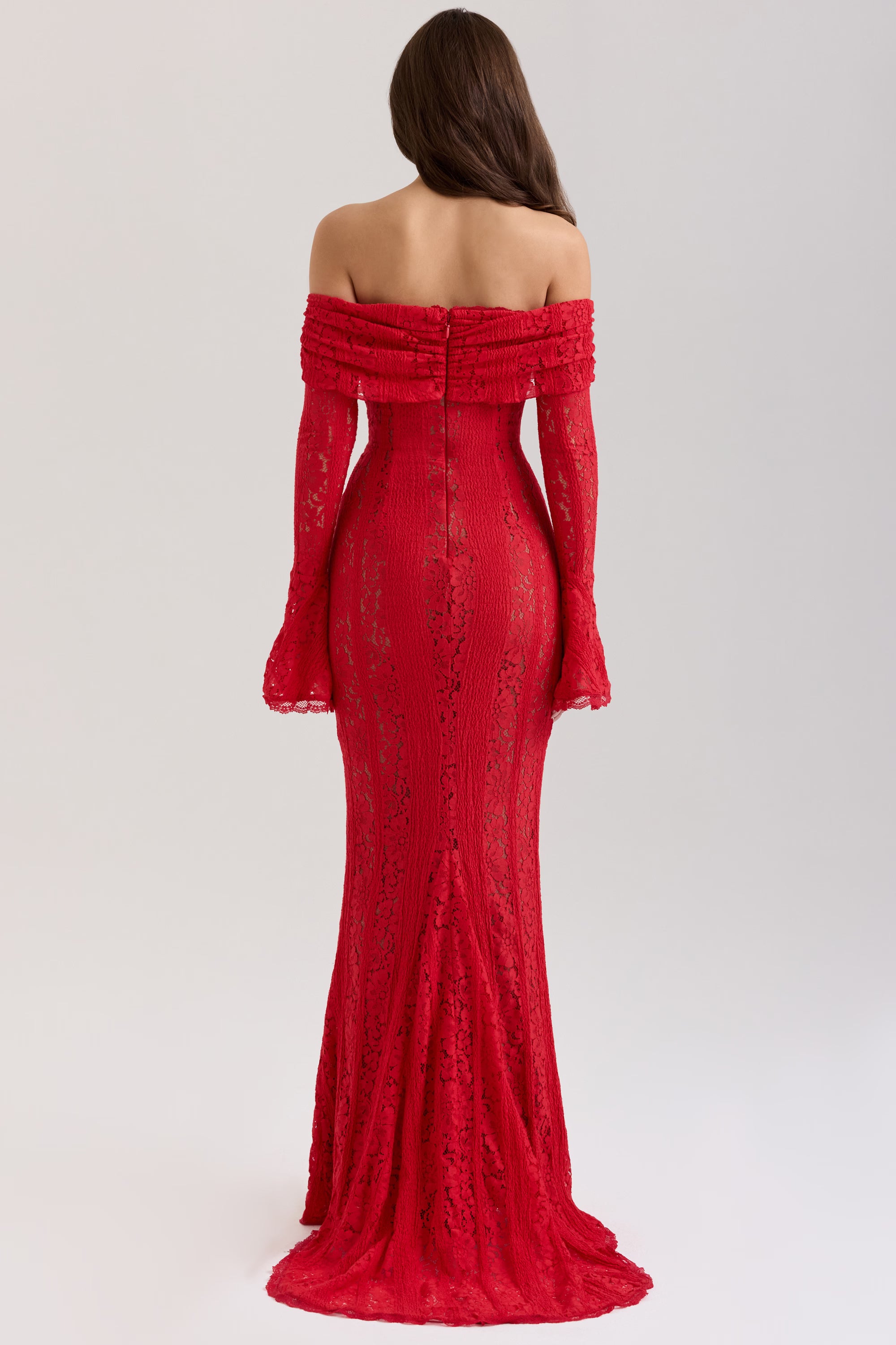 Belle Maxi Dress - Red