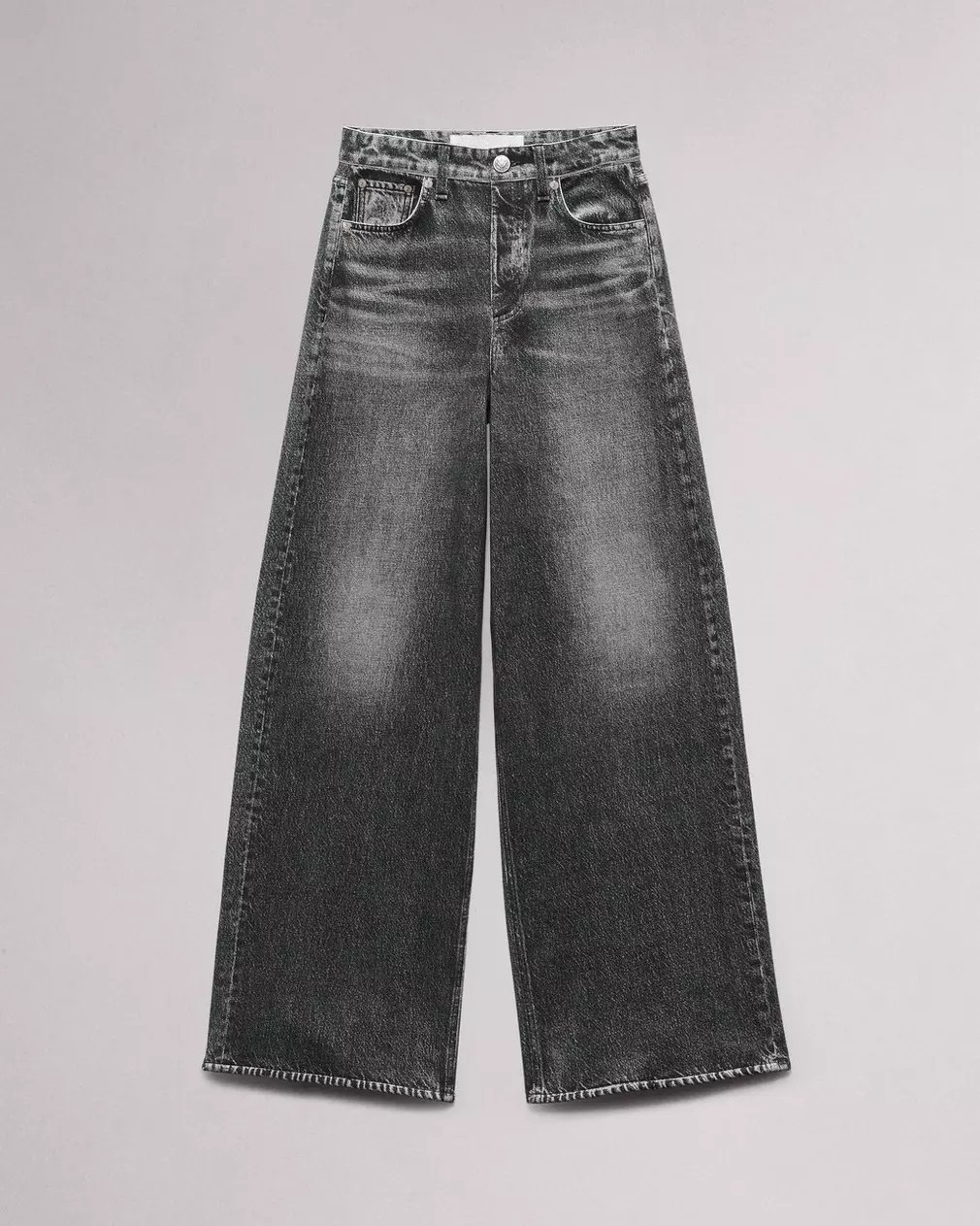 Black Sweatpant Jeans – Relaxed Straight Fit