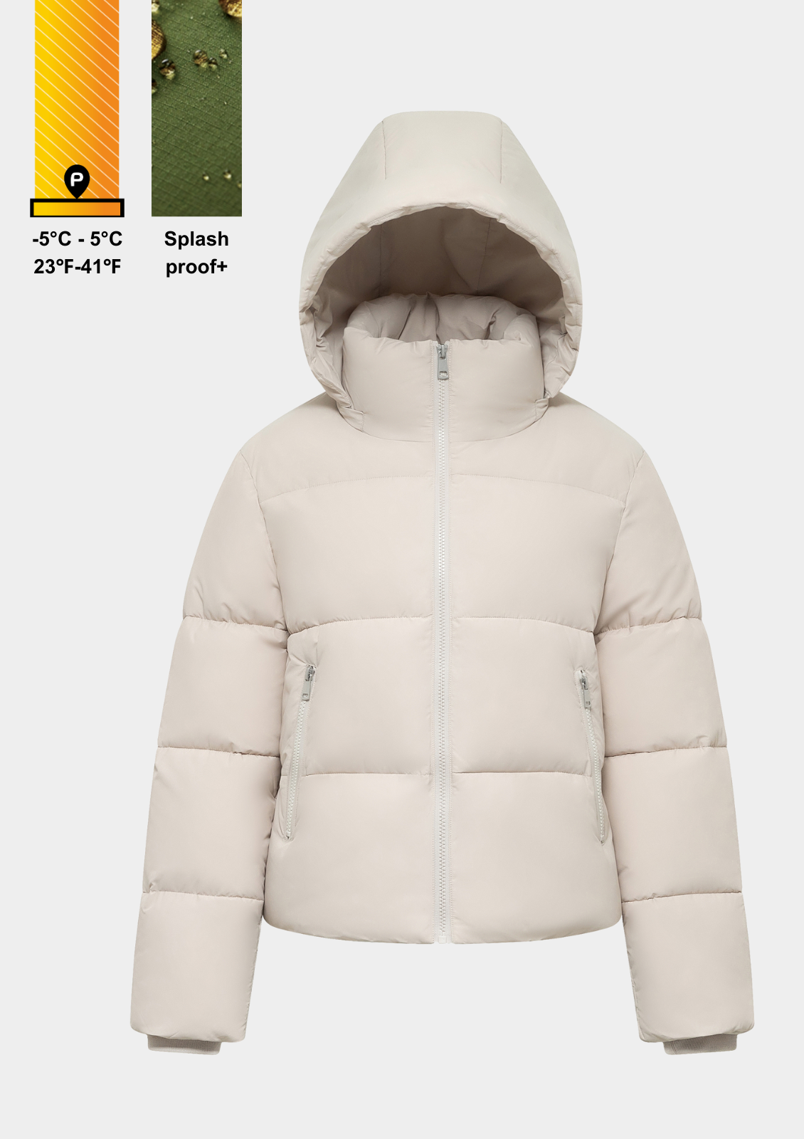 Thermal Puffer Jacket – Removable Hood & Deep Pockets