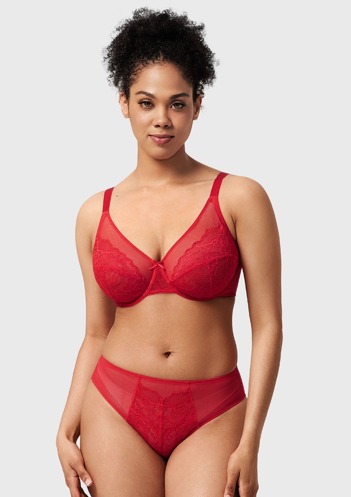 (Cardi B recommends)Enchante Unlined Lace Underwire Bra