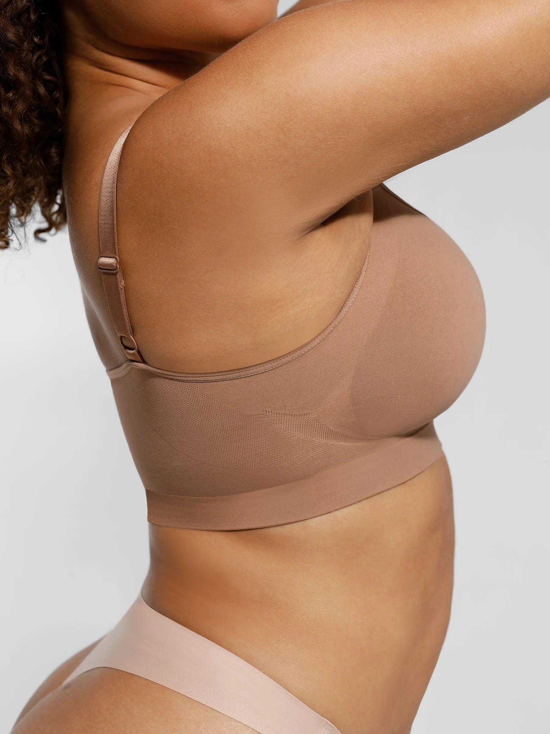 Feelingirl Everyday Wireless Bra Unlined Soft Bra