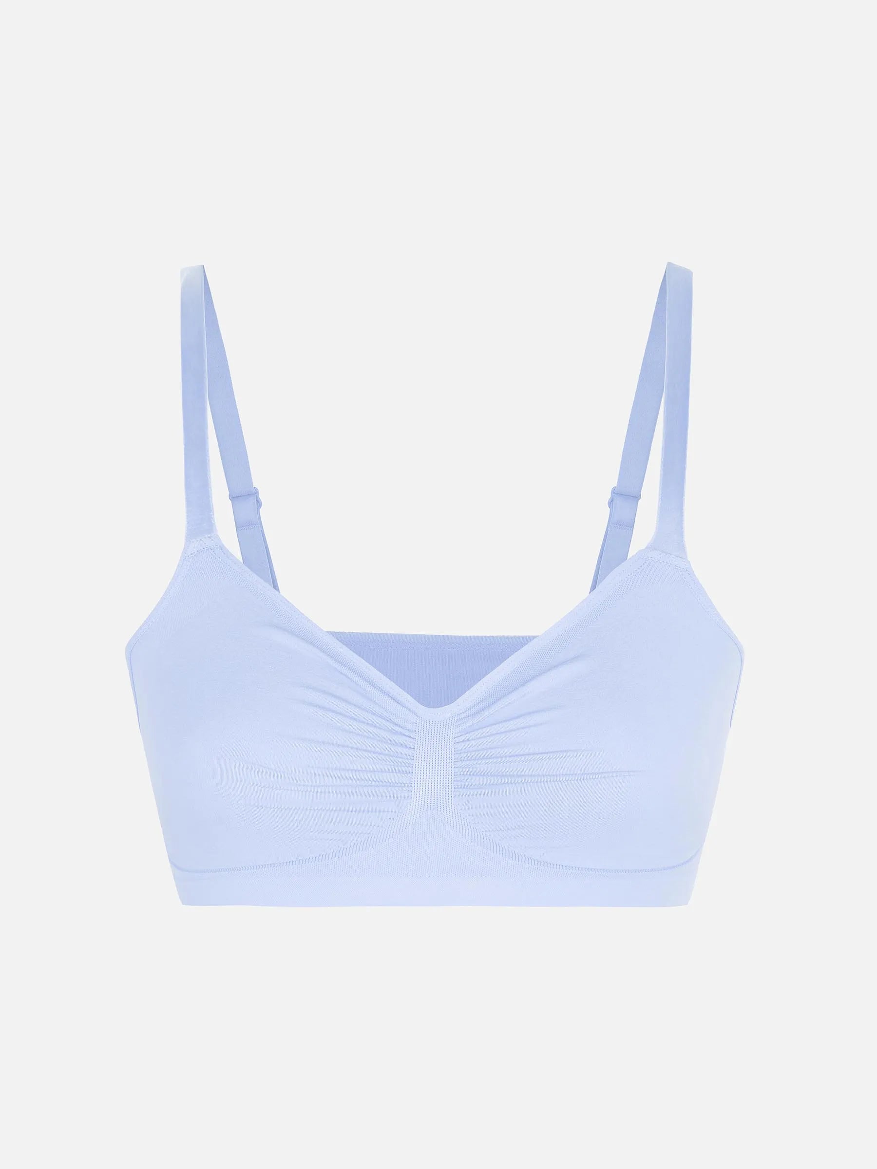 Feelingirl Everyday Wireless Bra Unlined Soft Bra