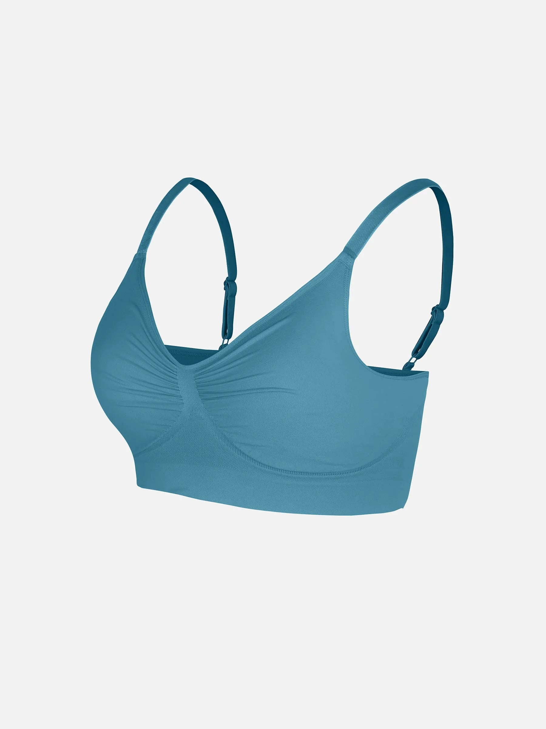 Feelingirl Everyday Wireless Bra Unlined Soft Bra