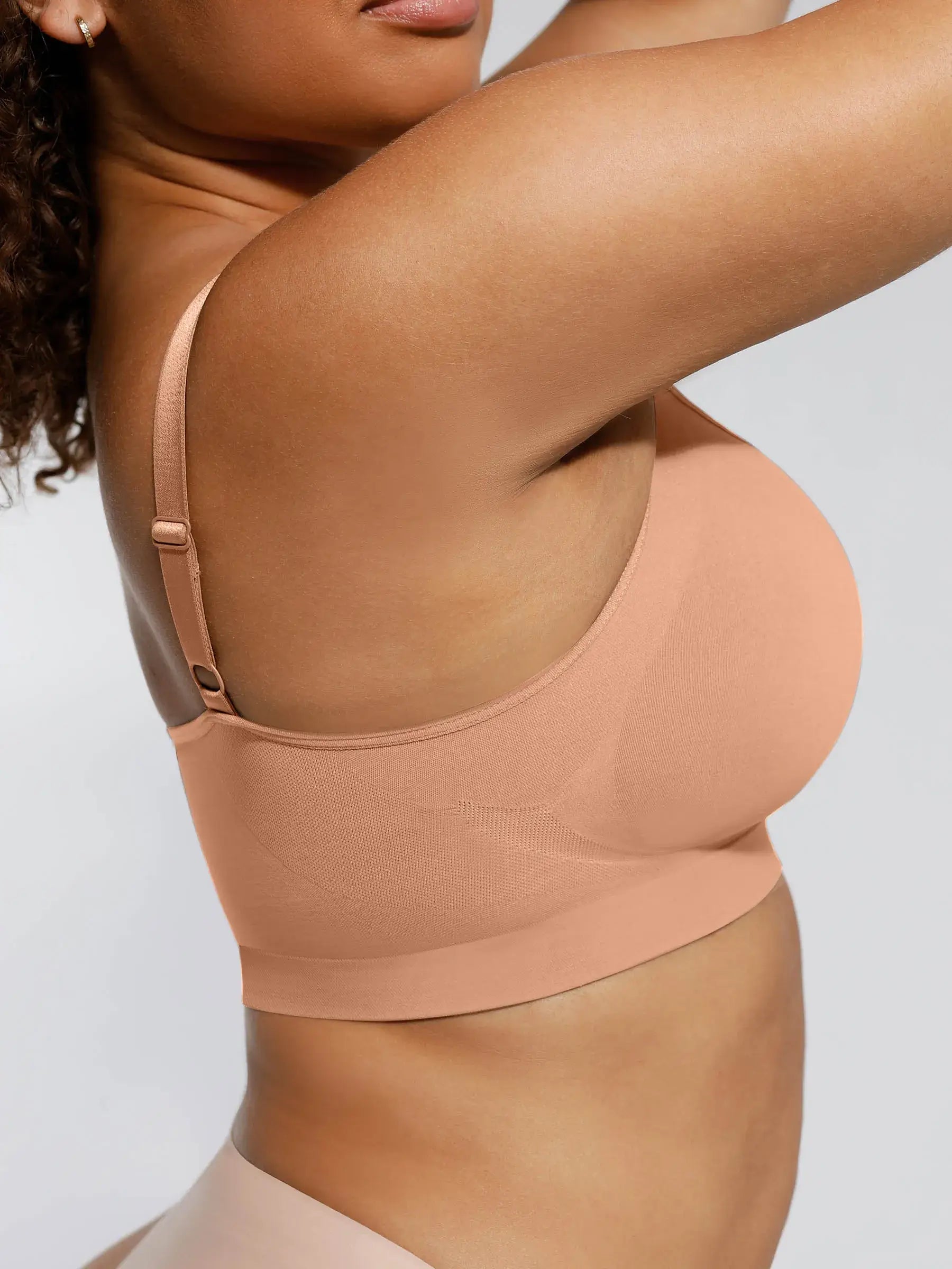 Feelingirl Everyday Wireless Bra Unlined Soft Bra