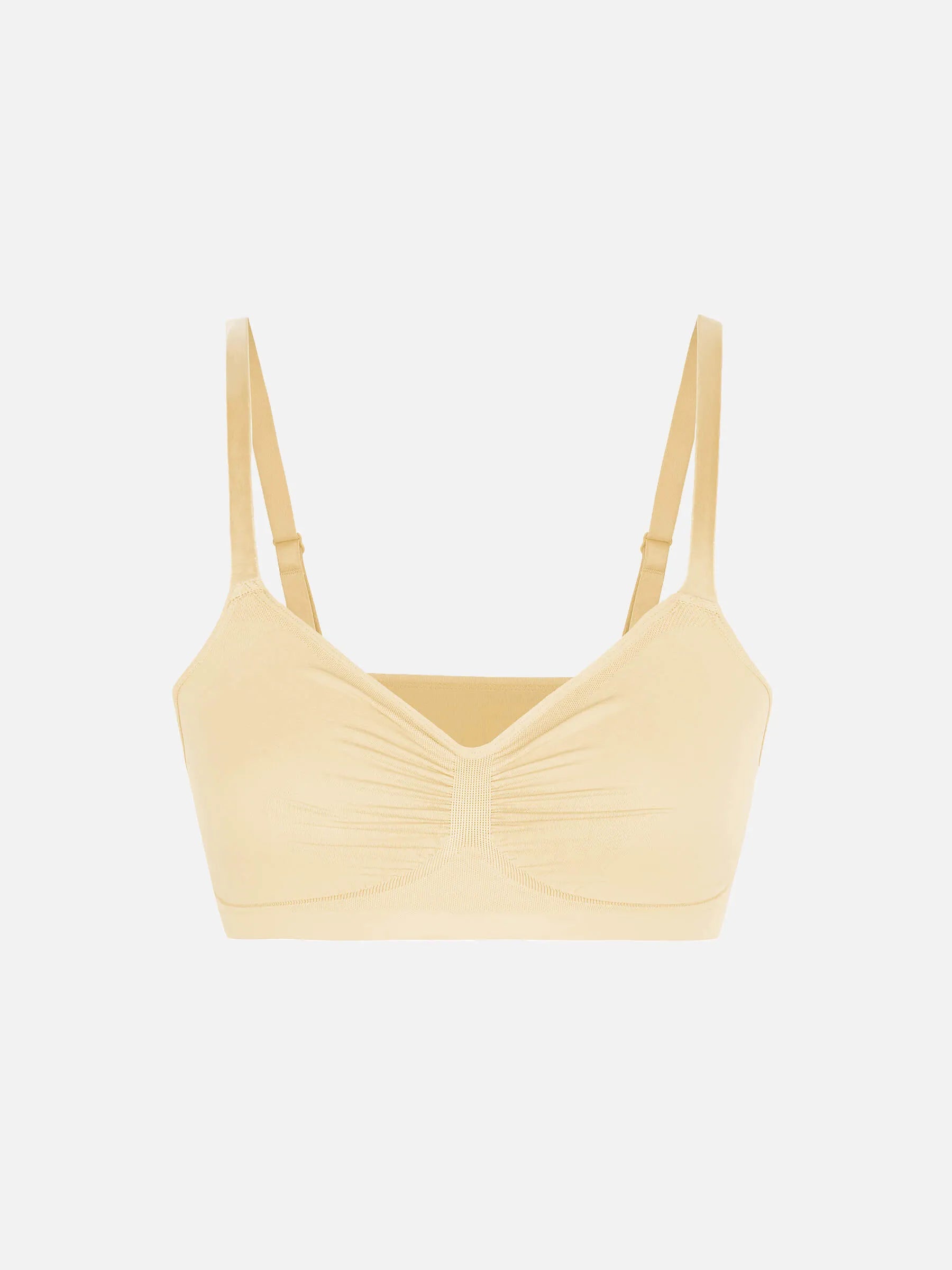 Feelingirl Everyday Wireless Bra Unlined Soft Bra