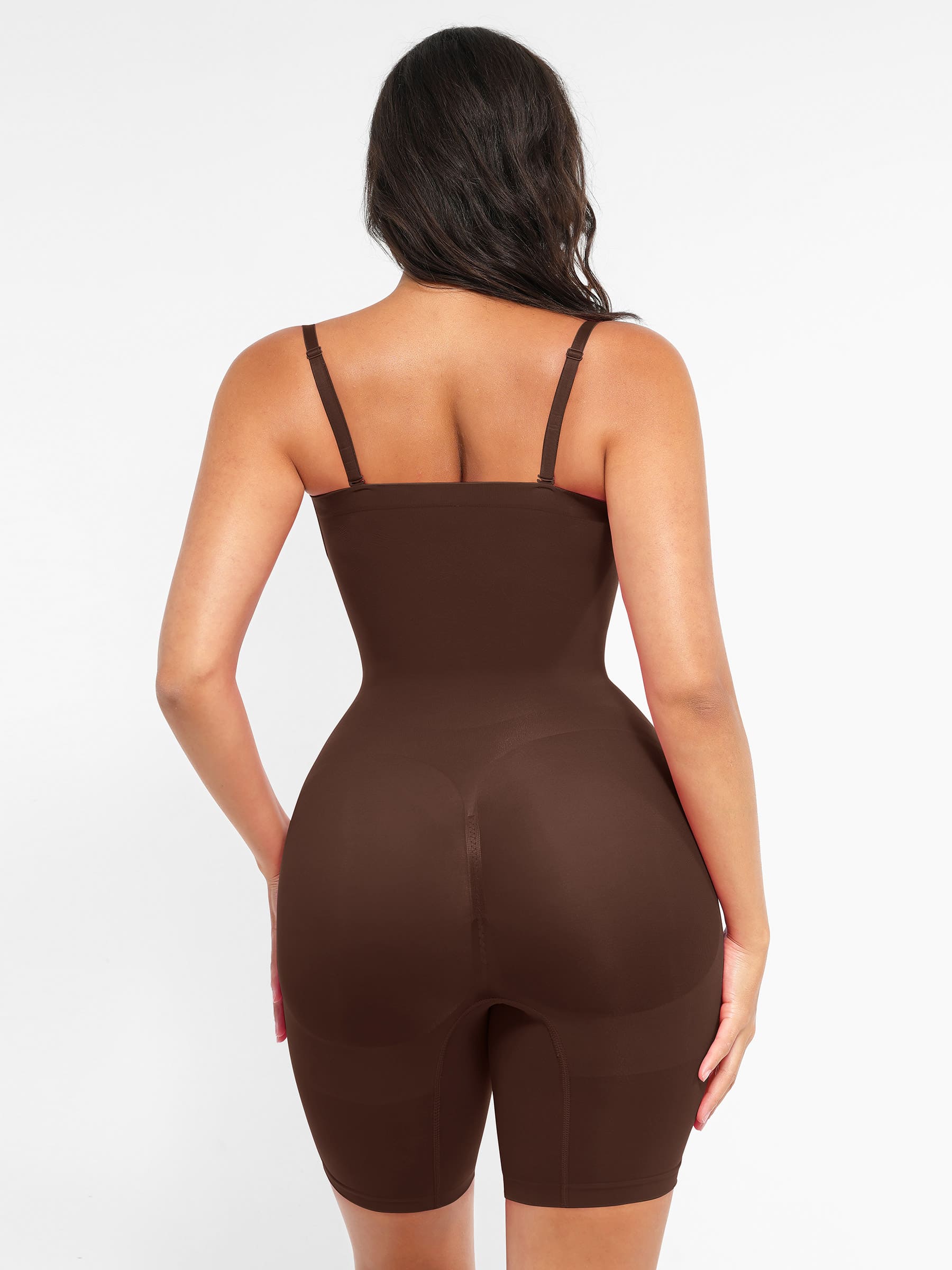 Feelingirl Strapless Seamless Bodysuit with Removable Straps