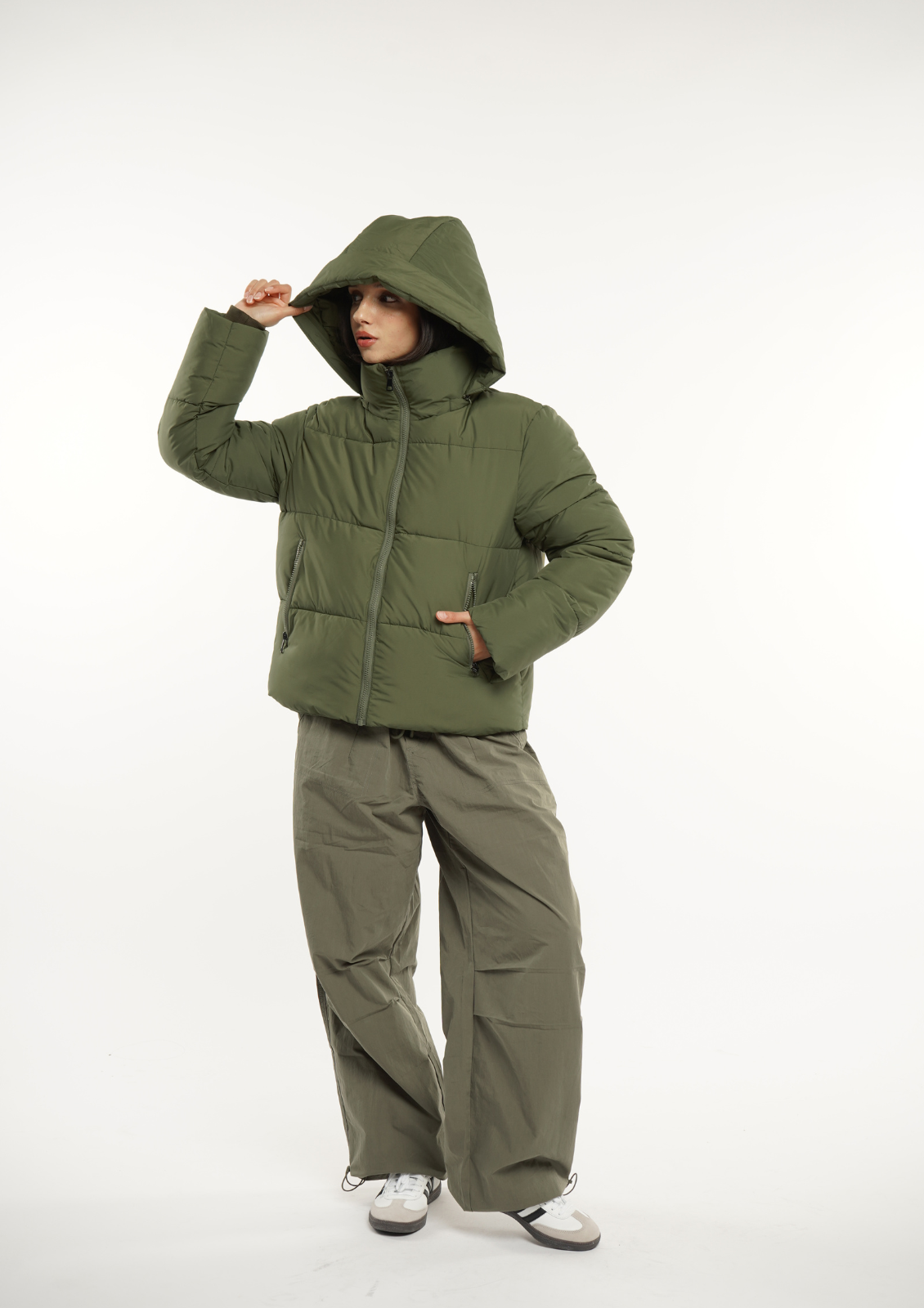 Thermal Puffer Jacket – Removable Hood & Deep Pockets