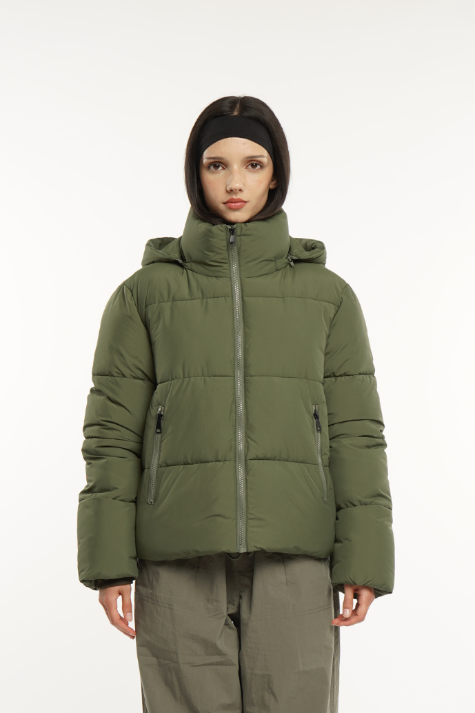 Thermal Puffer Jacket – Removable Hood & Deep Pockets