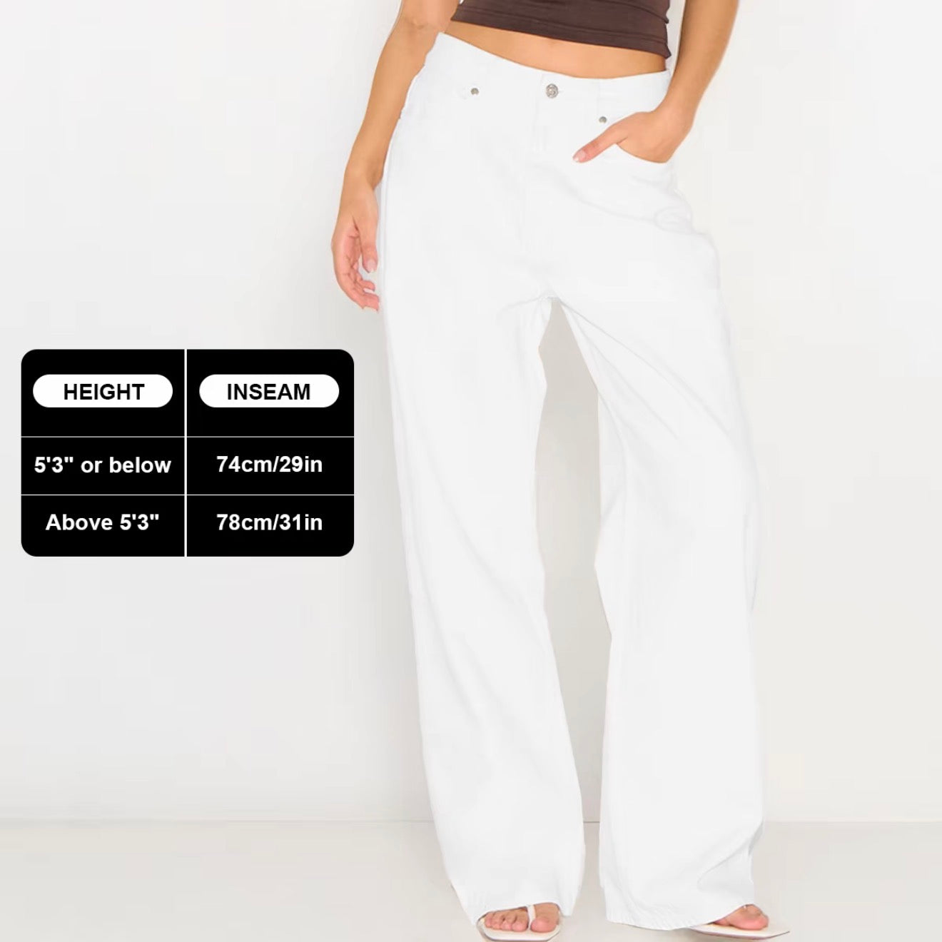 High-Waist Wide-Leg Jeans – Casual Urban Cut