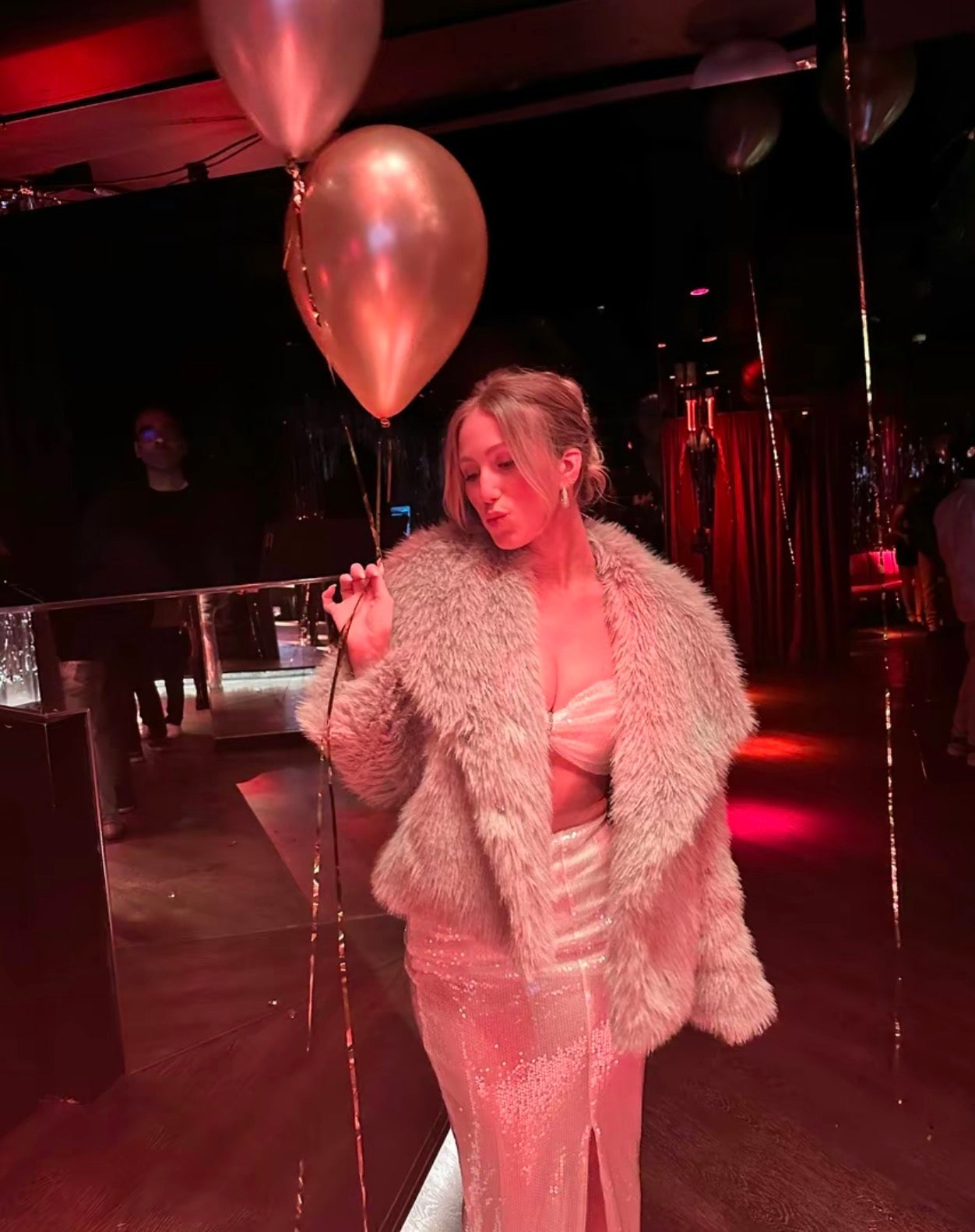 PHOTO Plush Faux-Fur Jacket – Oversized Collar, Luxe Soft Touch