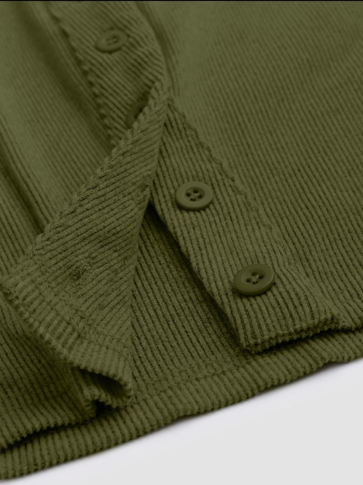 Two-piece Set Women's Solid Button Front Ribbed Crop Top & Elastic Waist Pants, Casual Long Sleeve Round Neck Top & Trousers 2 Piece Set for Spring & Fall, Women's Clothes for Daily Wear