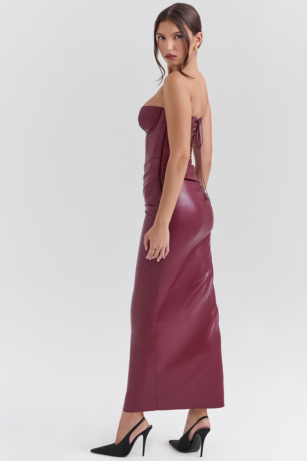 Juliana Maxi Dress - Ruby