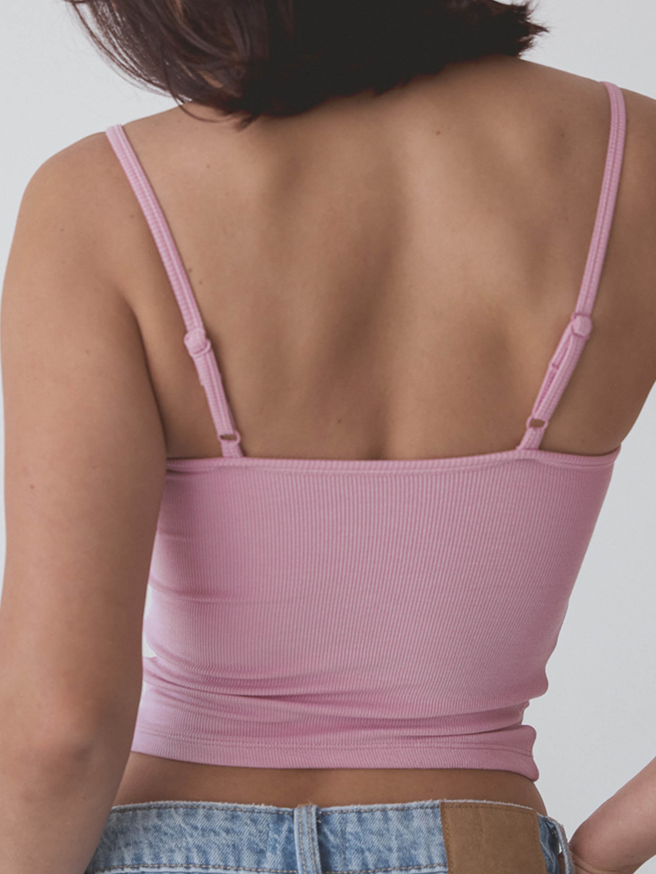 Ribbed Brami Tank – Adjustable Strap Fit