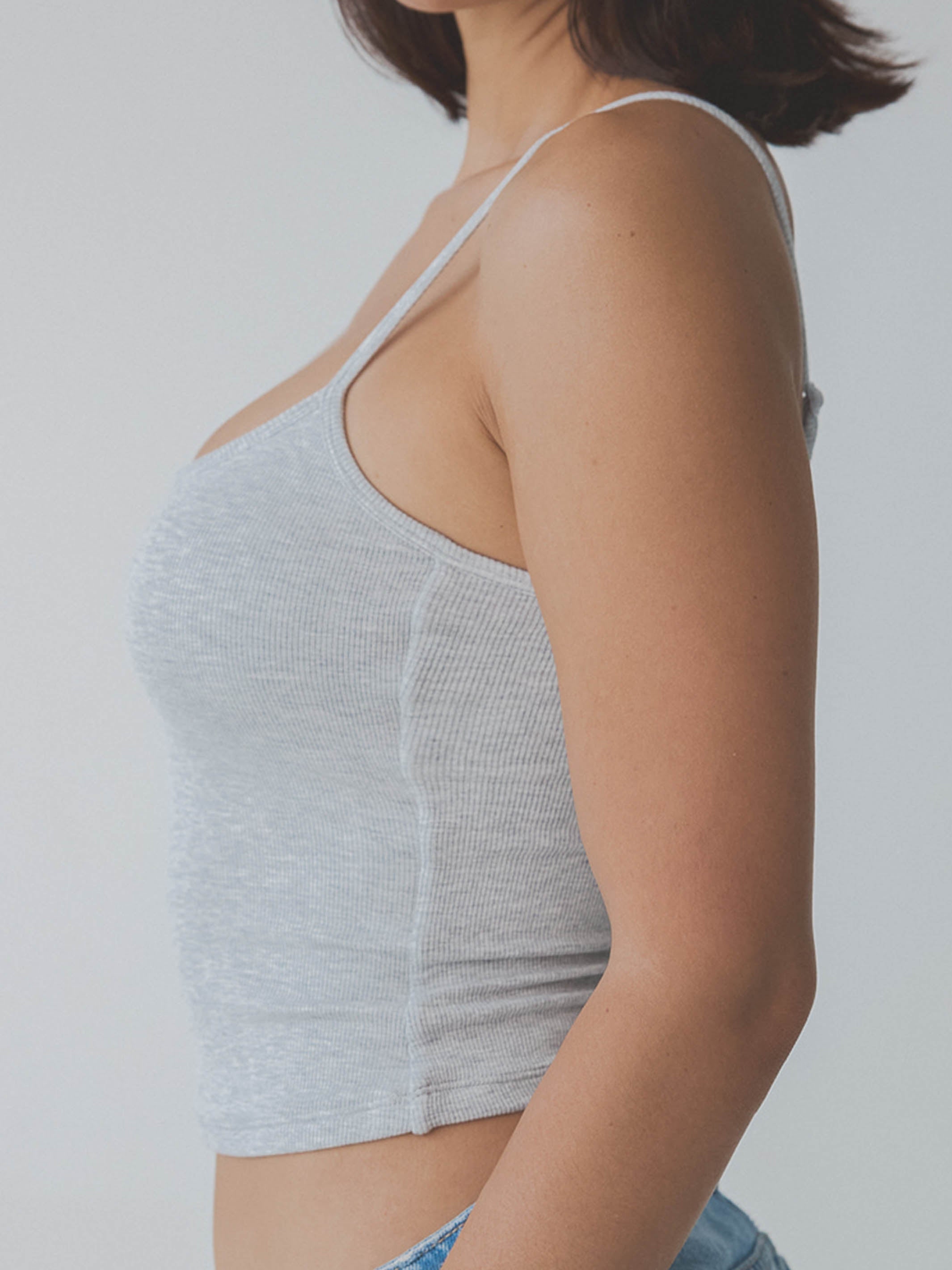 Ribbed Brami Tank – Adjustable Strap Fit