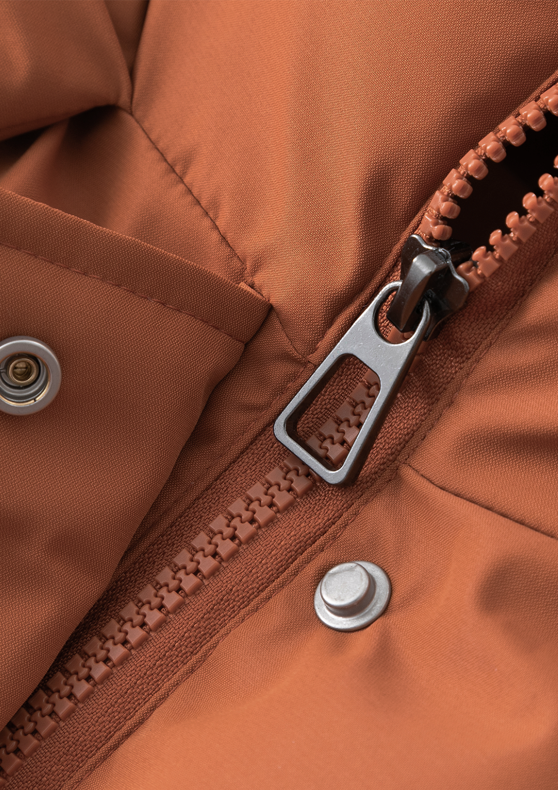 Hooded Long Puffer – Warm Hood & Deep Patch Pockets