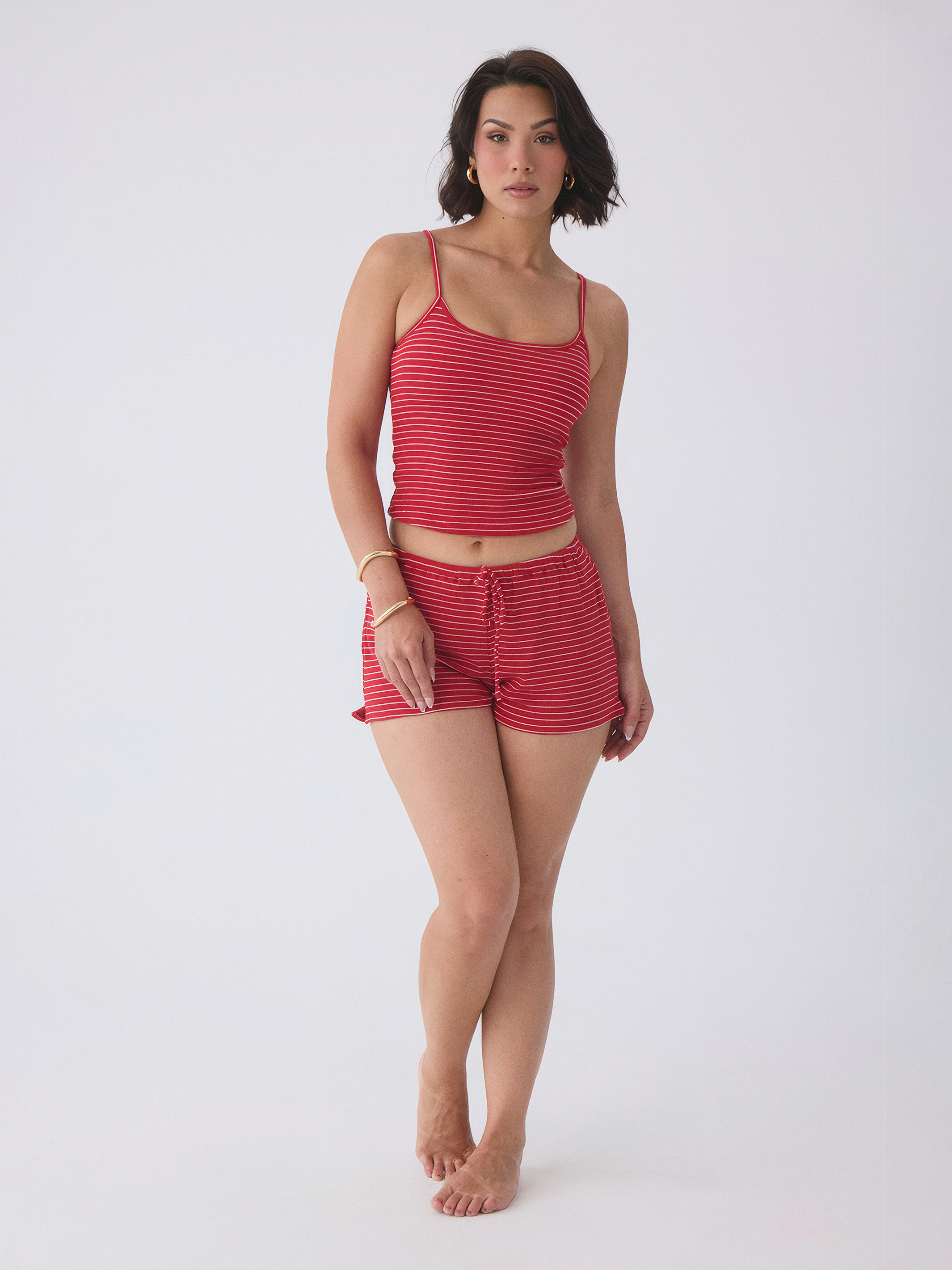 Ribbed Brami Tank – Adjustable Strap Fit