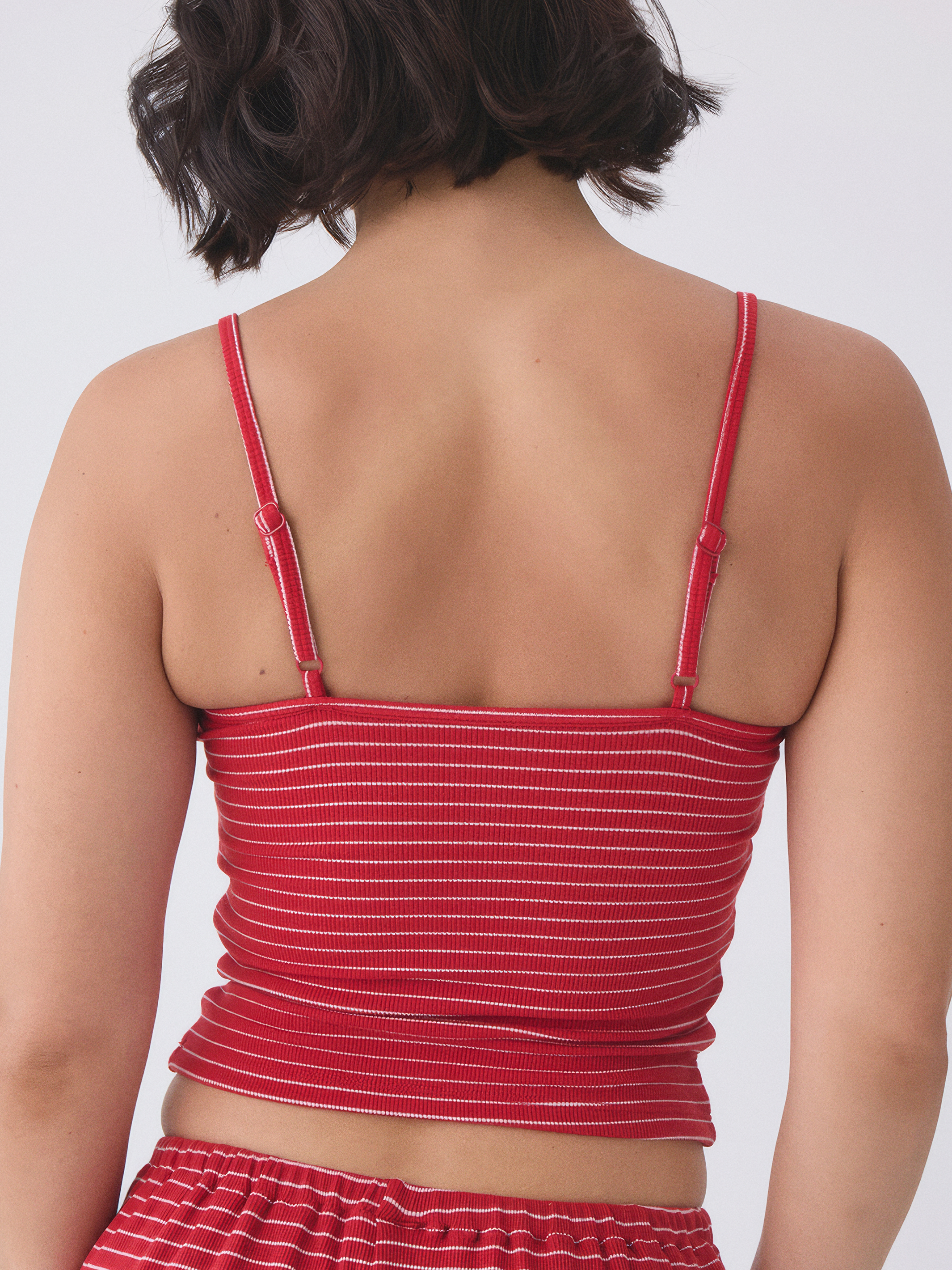 Ribbed Brami Tank – Adjustable Strap Fit