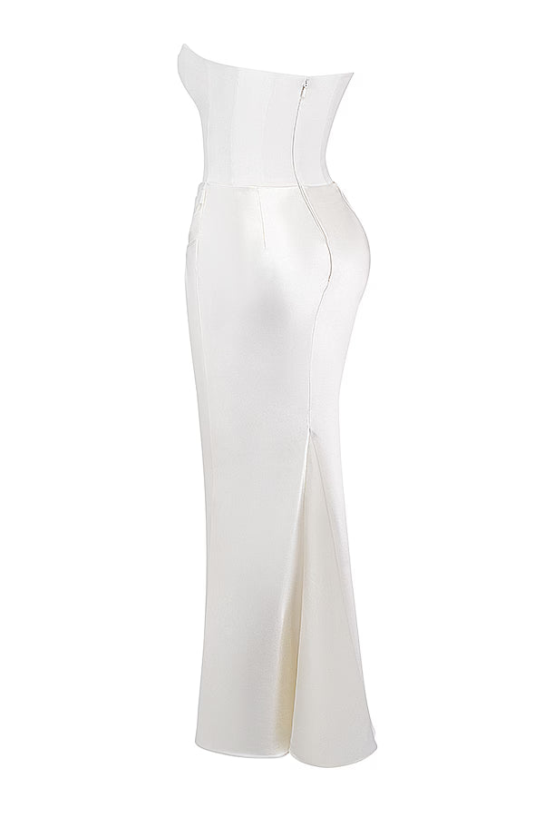 Rosalind Maxi Dress - Ivory