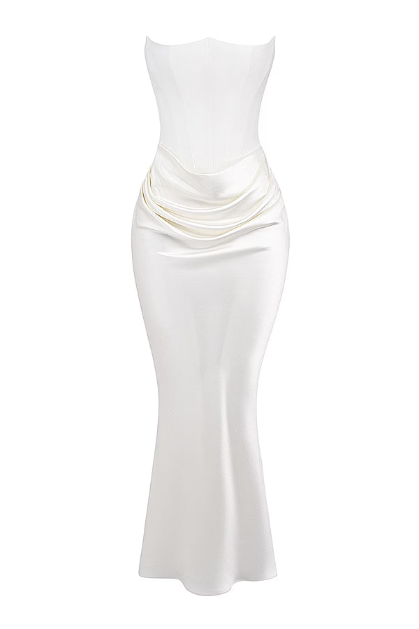 Rosalind Maxi Dress - Ivory