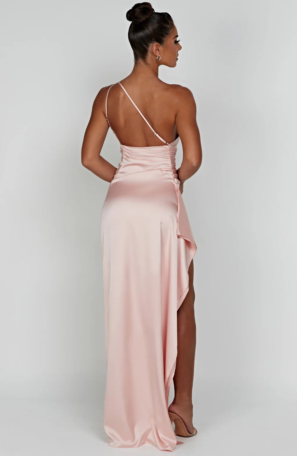 ARIEL MAXI DRESS — SCULPTING SATIN EDITION
