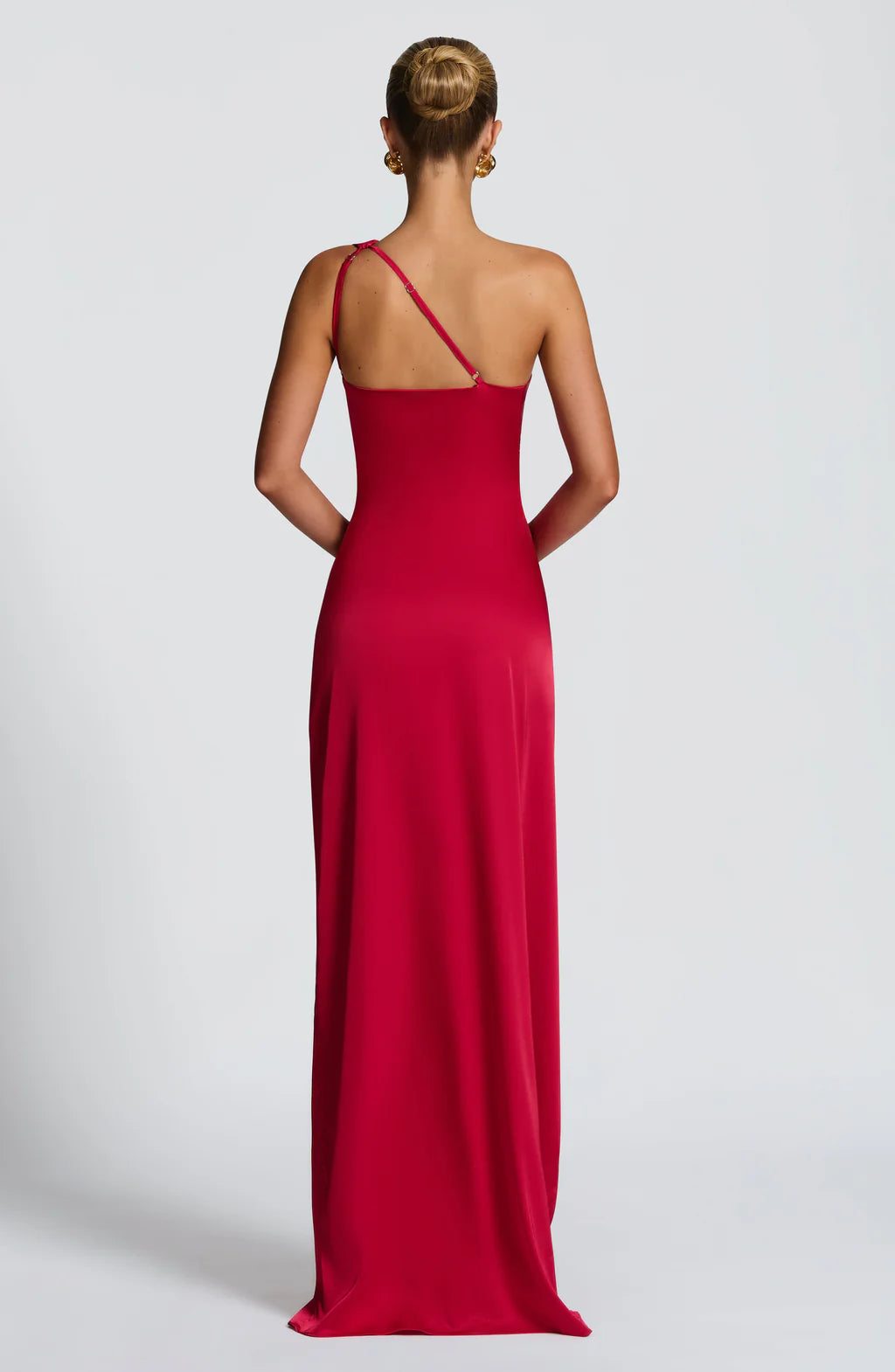 ARIEL MAXI DRESS — SCULPTING SATIN EDITION