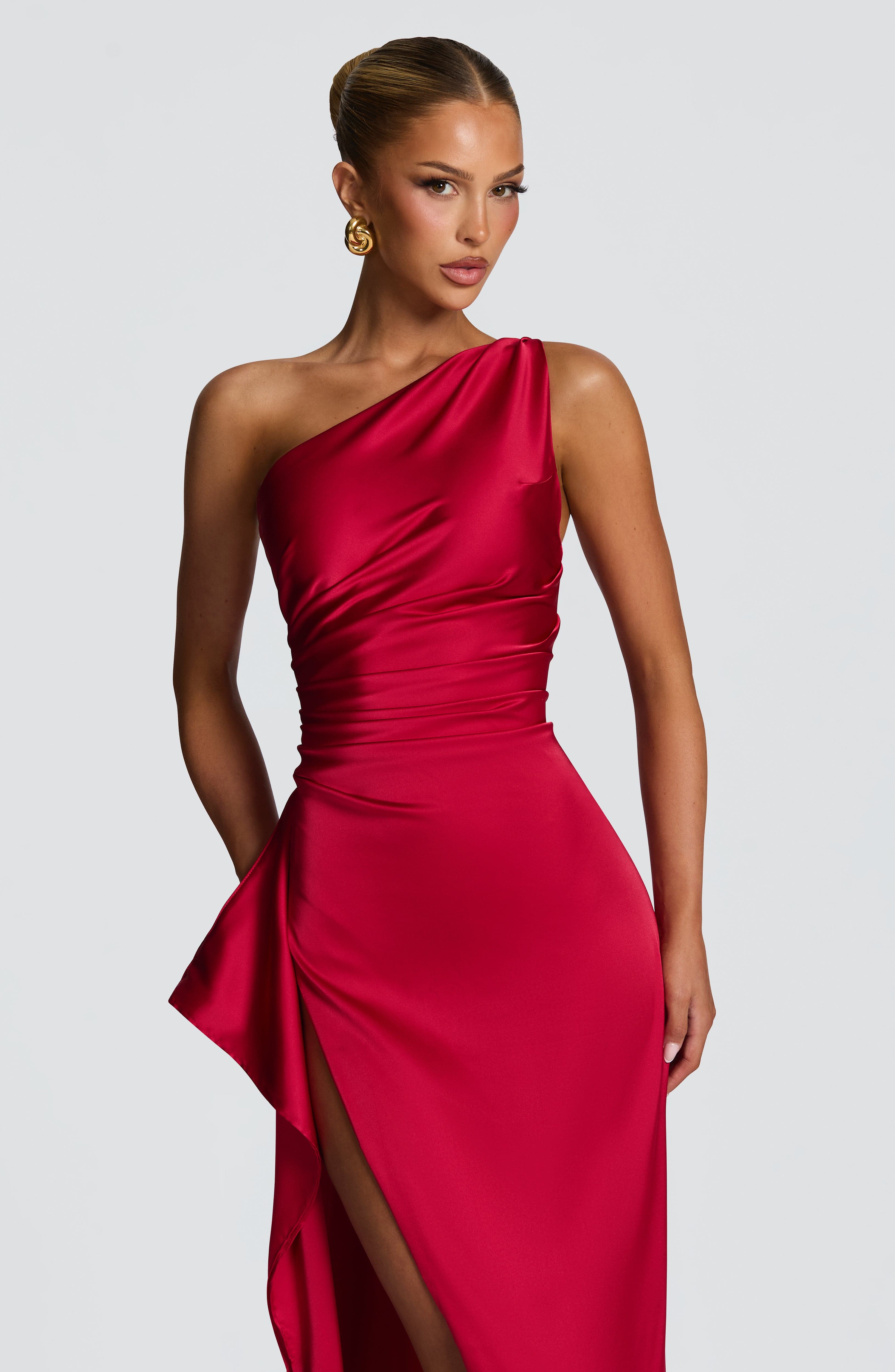 Ariel Maxi Dress - Red