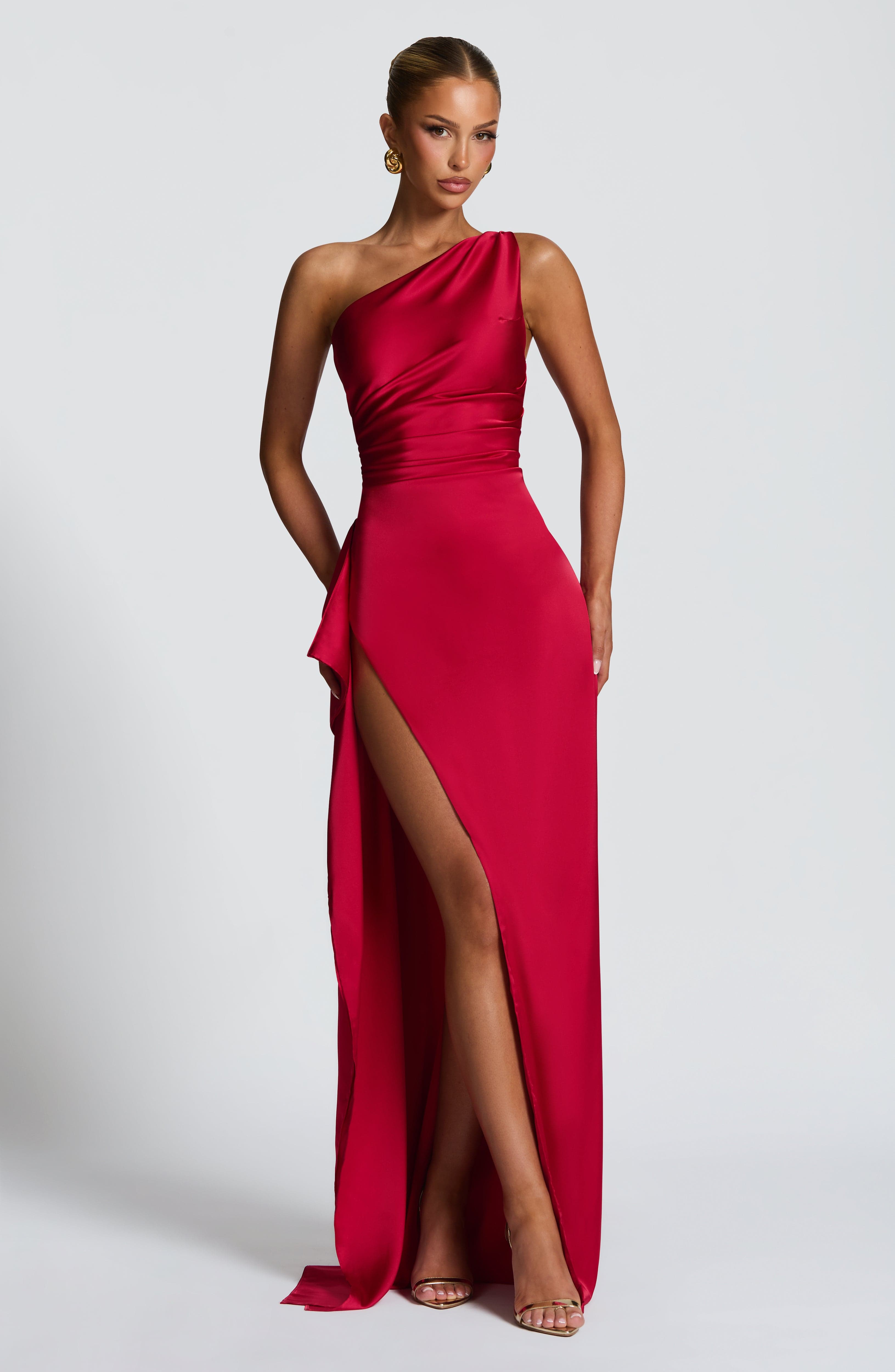 Ariel Maxi Dress - Red
