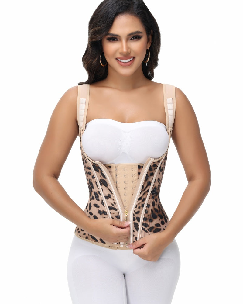 Shapshe® Taillentrainer für Damen Body Shaper Korsett Weste Tanktop mit Stahlknochen