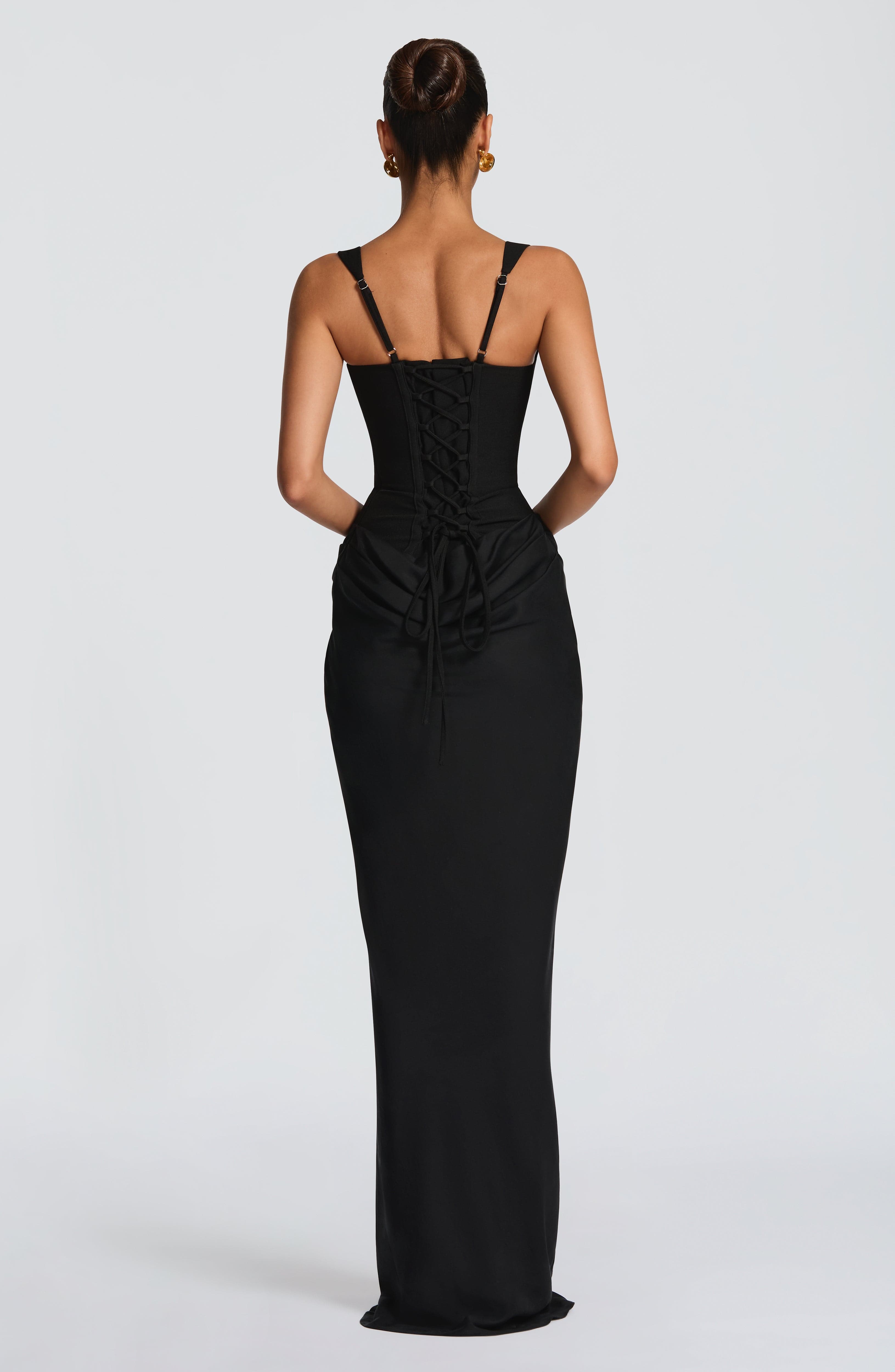 Cornelia Maxi Dress - Black