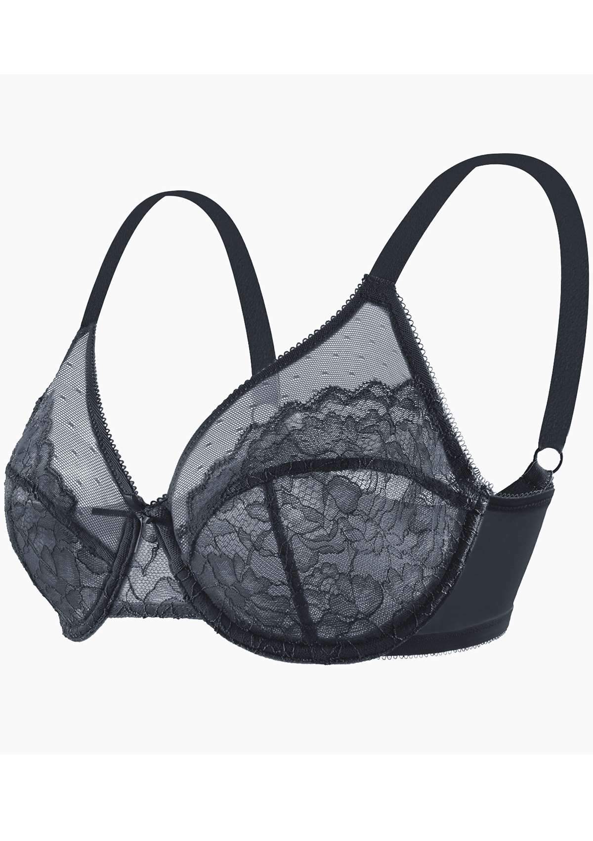 (Cardi B recommends)Enchante Unlined Lace Underwire Bra